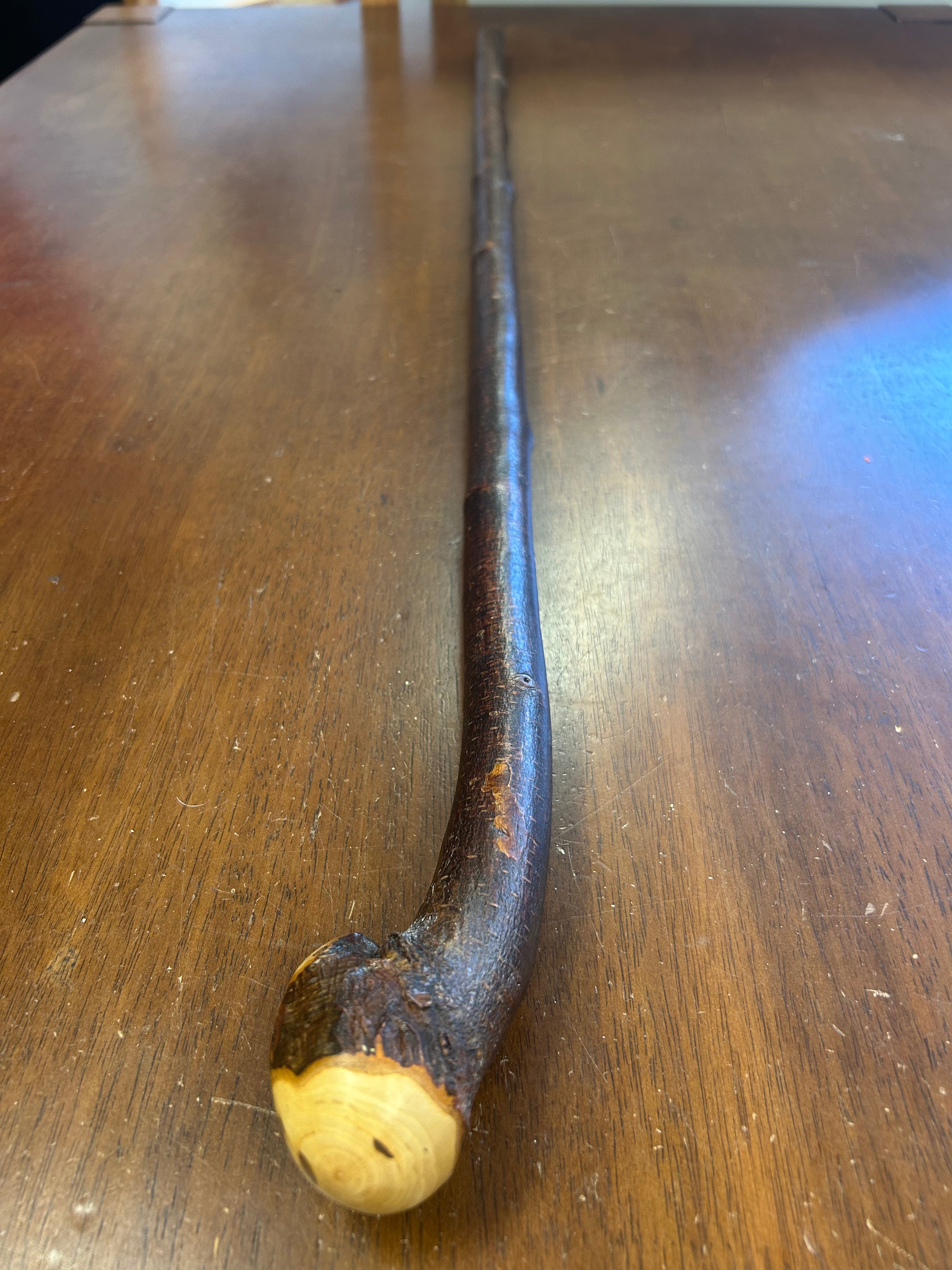 Blackthorn Walking Stick 37 1/4 inch - Handmade in Ireland