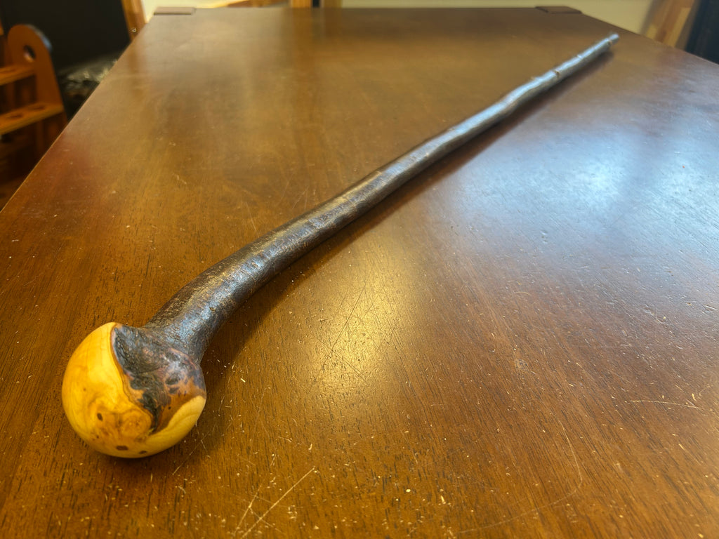 Blackthorn Walking Stick 39 1/2 inch - Handmade in Ireland