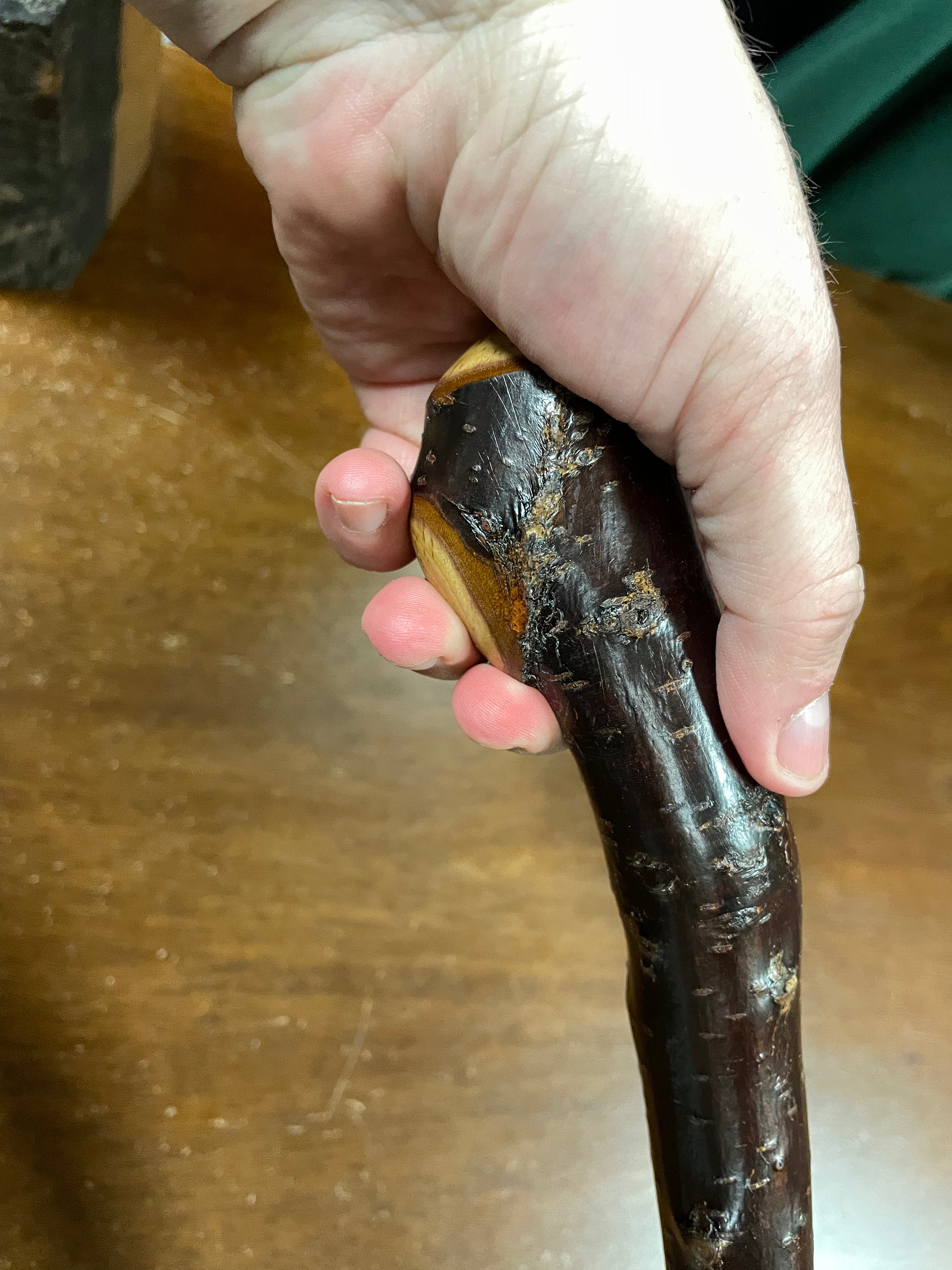 Blackthorn Walking Stick 39 inch  - Handmade in Ireland