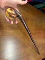 Blackthorn Walking Stick 37 1/2 inch - Handmade in Ireland