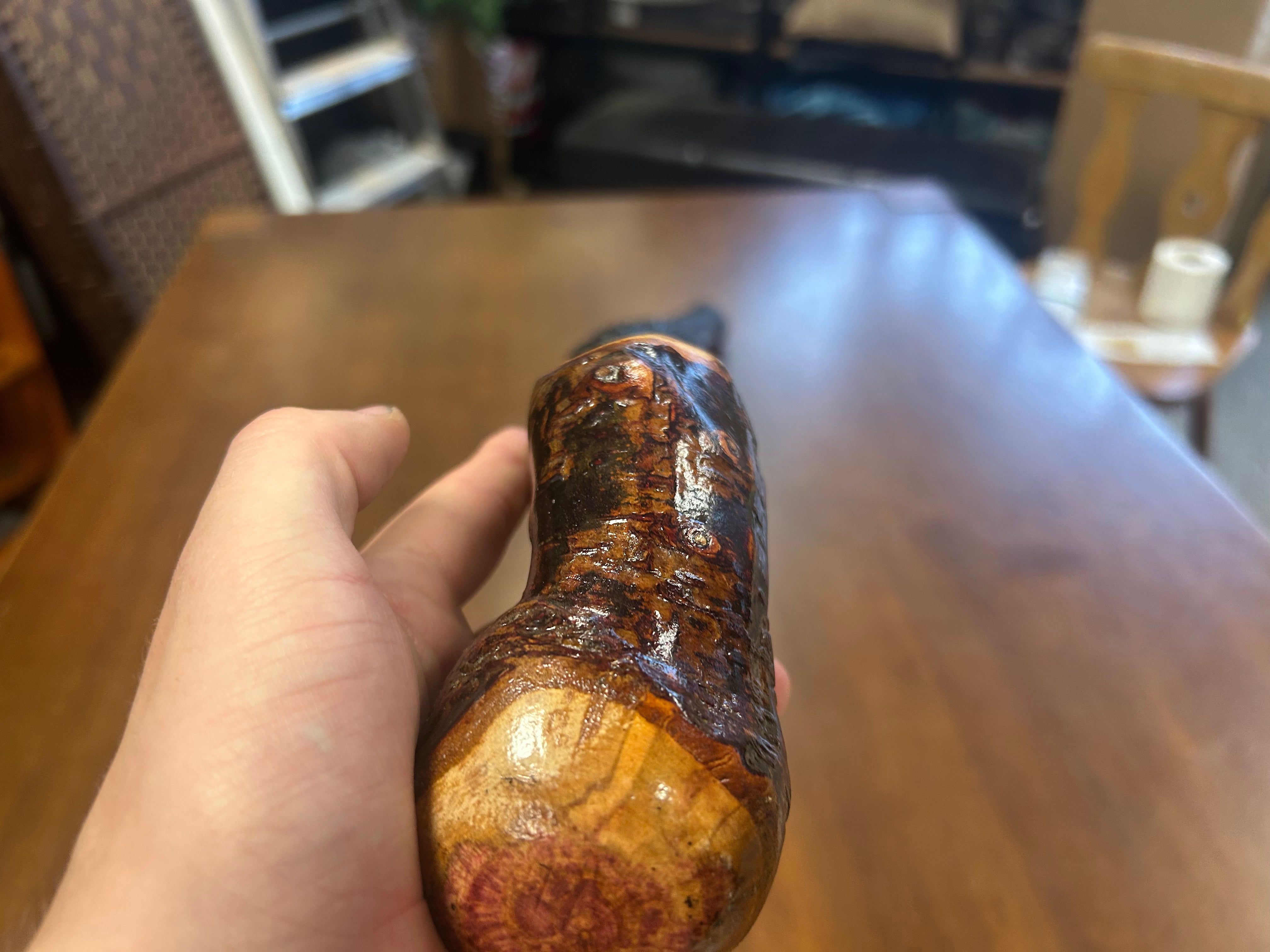 Blackthorn Walking Stick 33 3/4 inch - Handmade in Ireland