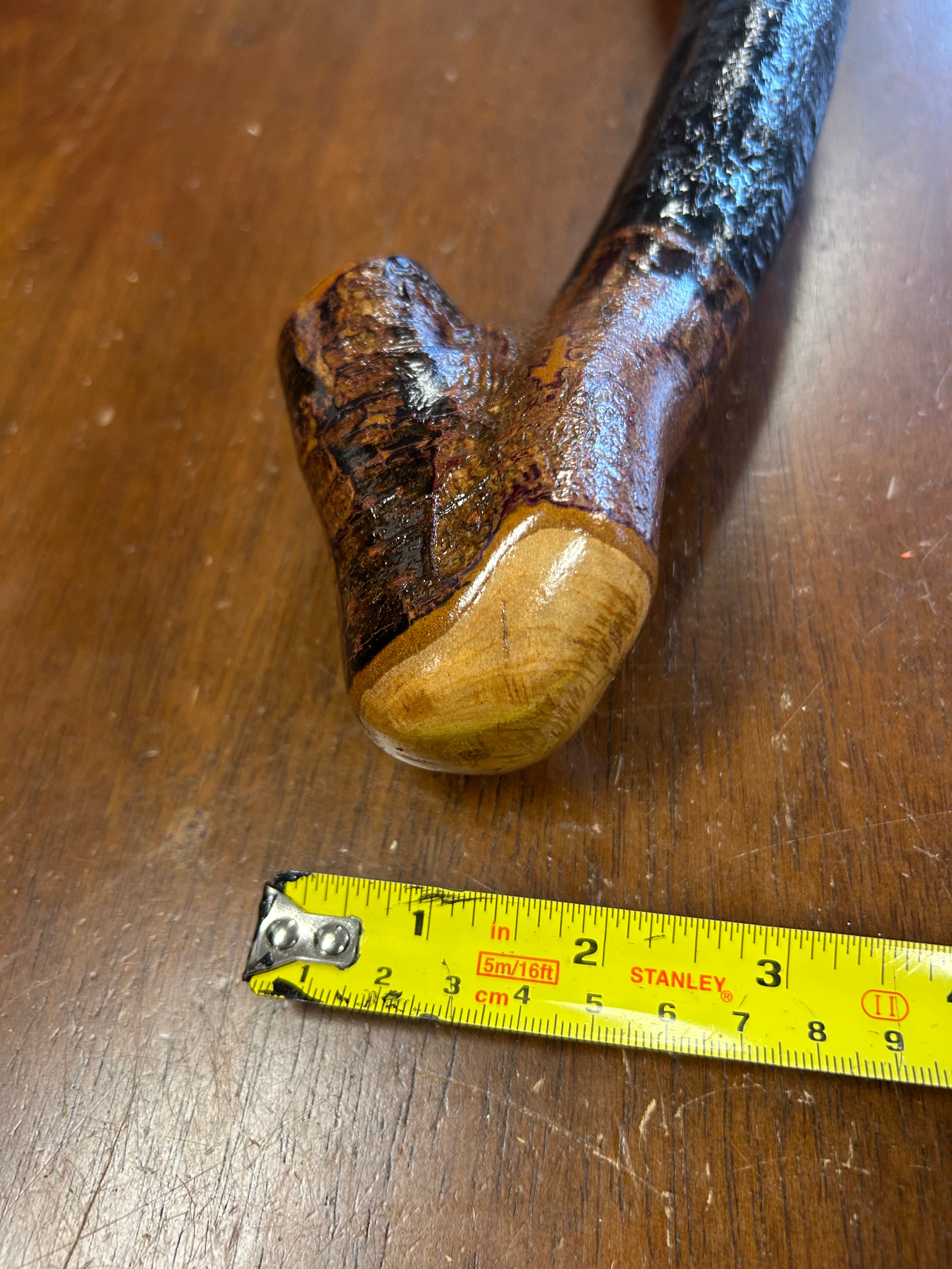 Blackthorn Walking Stick 39 1/2 inch - Handmade in Ireland