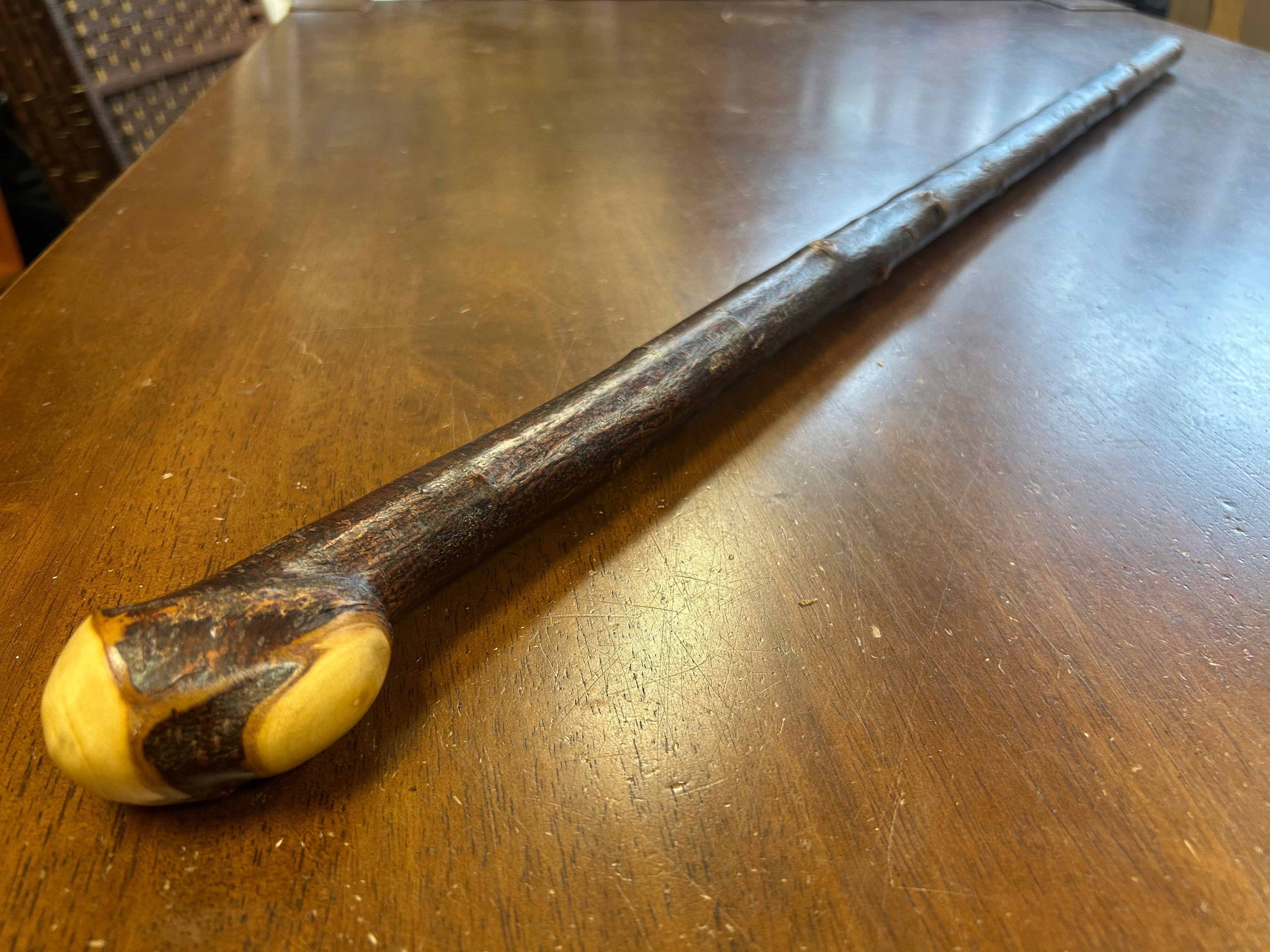 Blackthorn Walking Stick 36 3/4 inch - Handmade in Ireland