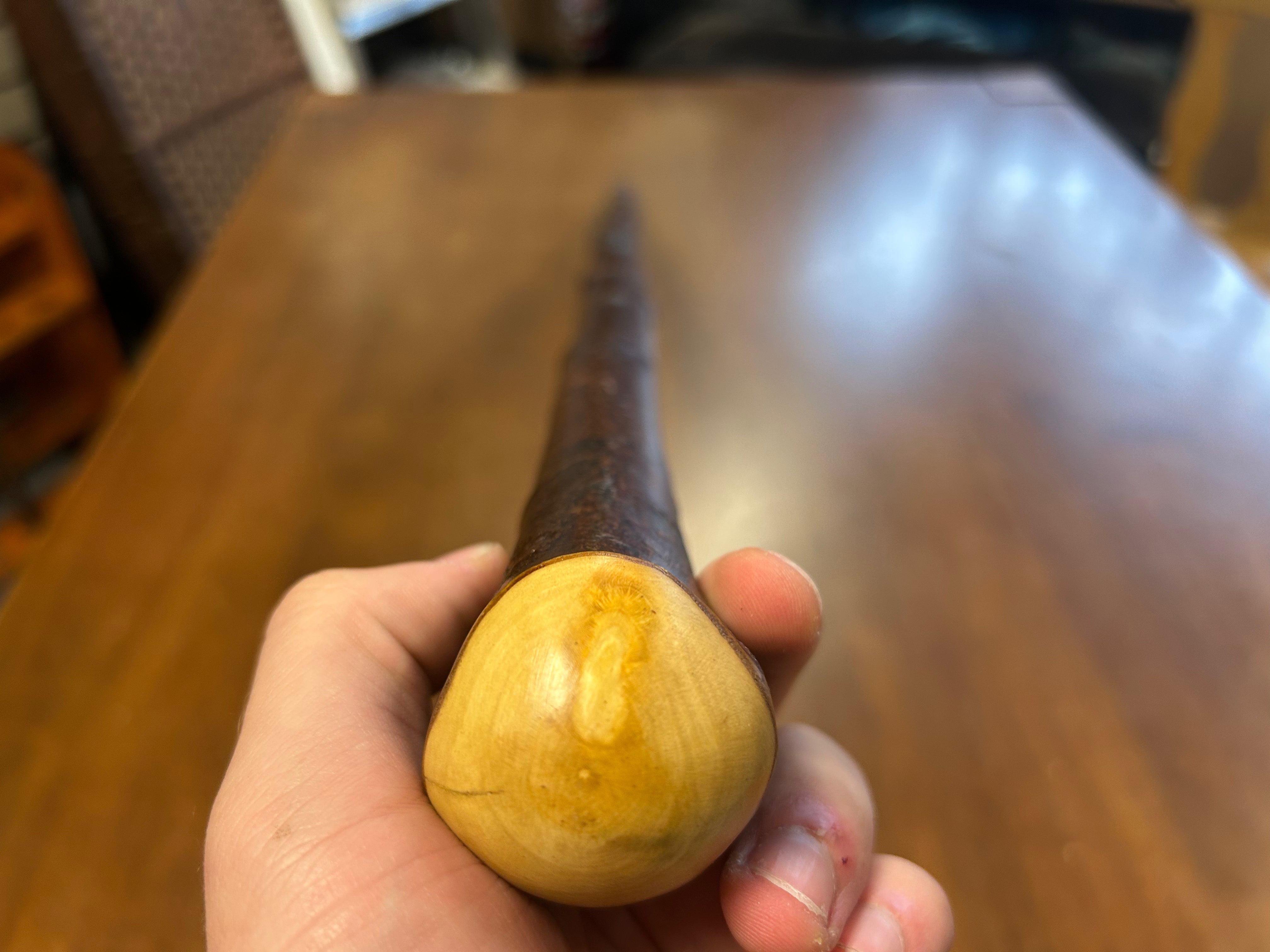 Blackthorn Walking Stick 36 3/4 inch - Handmade in Ireland