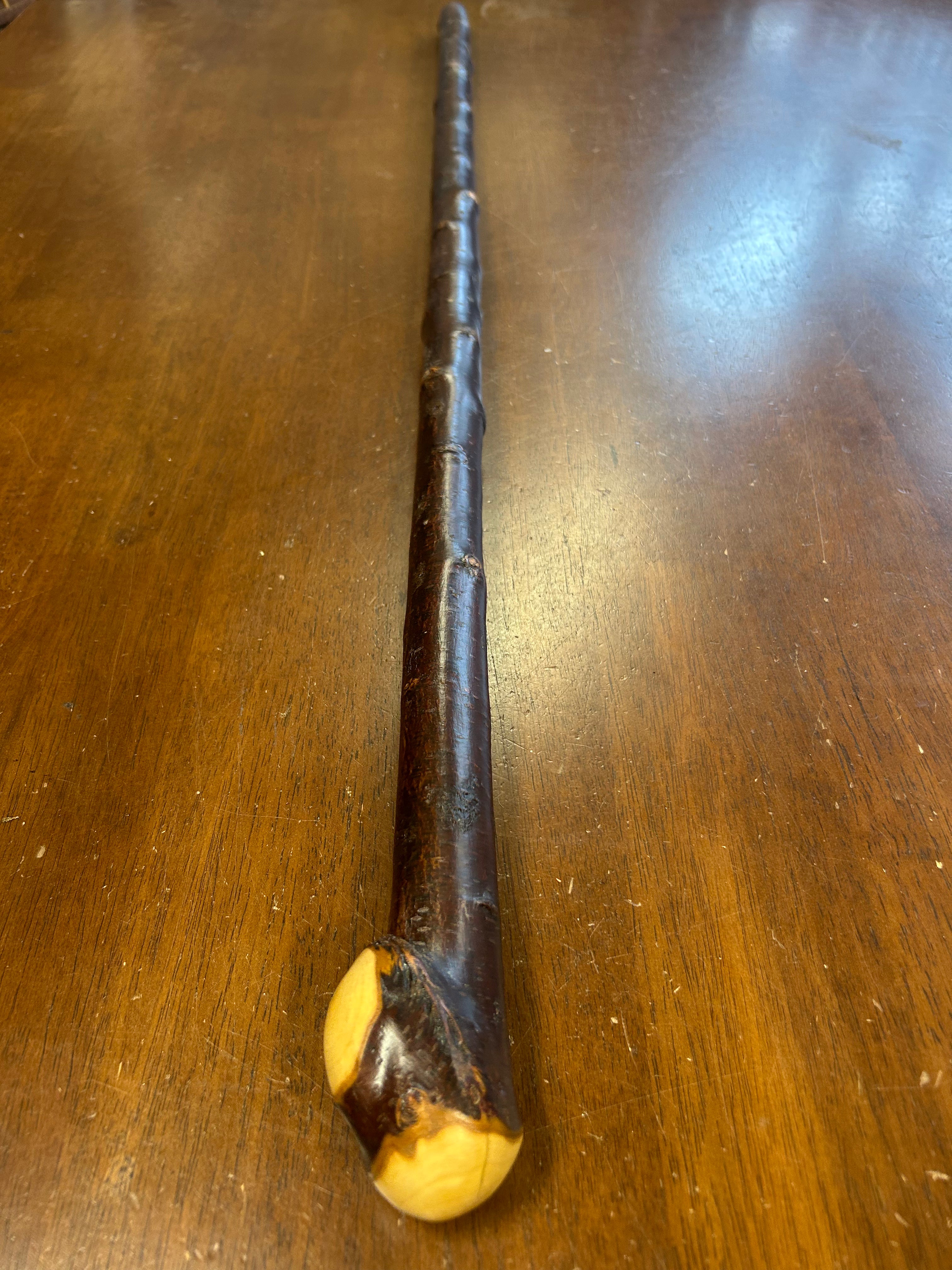 Blackthorn Walking Stick 36 3/4 inch - Handmade in Ireland