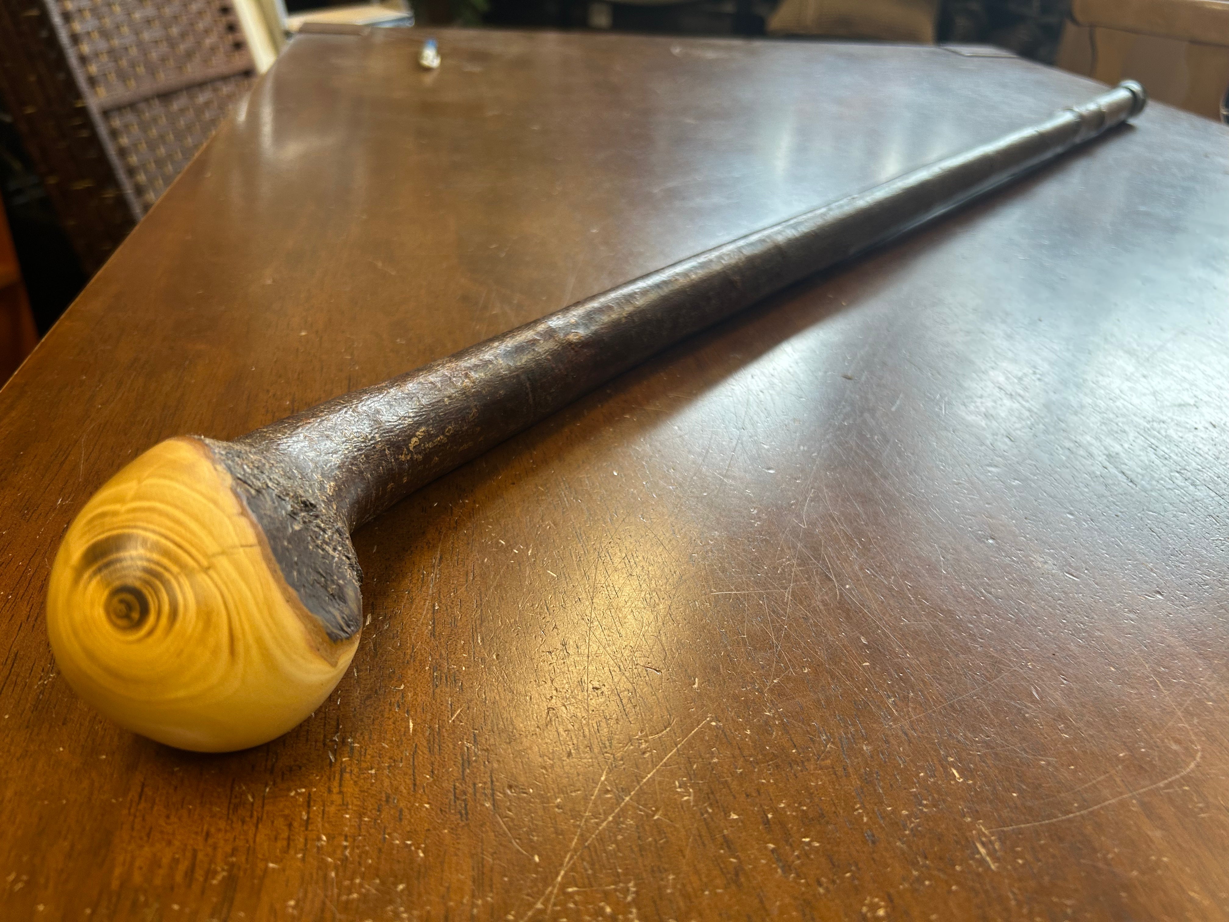 Blackthorn Walking Stick 39 1/2 inch - Handmade in Ireland