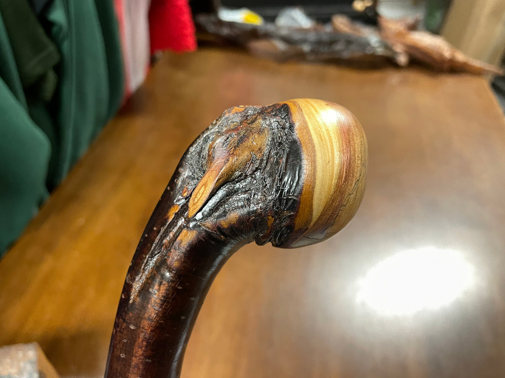Blackthorn Walking Stick 38 1/2 inch  - Handmade in Ireland