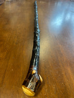 Blackthorn Walking Stick 38 1/4 inch - Handmade in Ireland