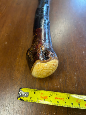 Blackthorn Walking Stick 38 1/4 inch - Handmade in Ireland