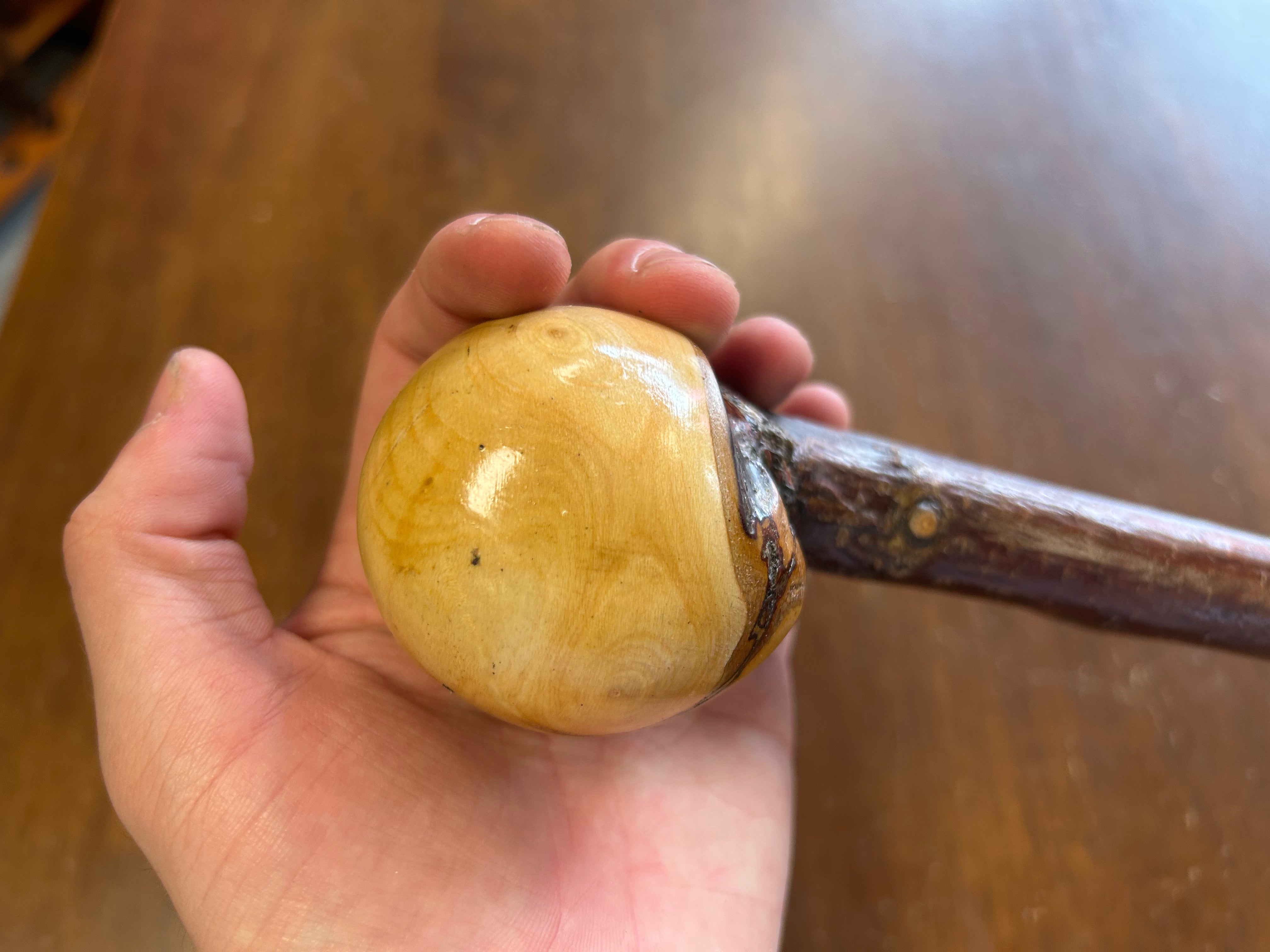 Blackthorn Walking Stick 38 1/2 inch - Handmade in Ireland