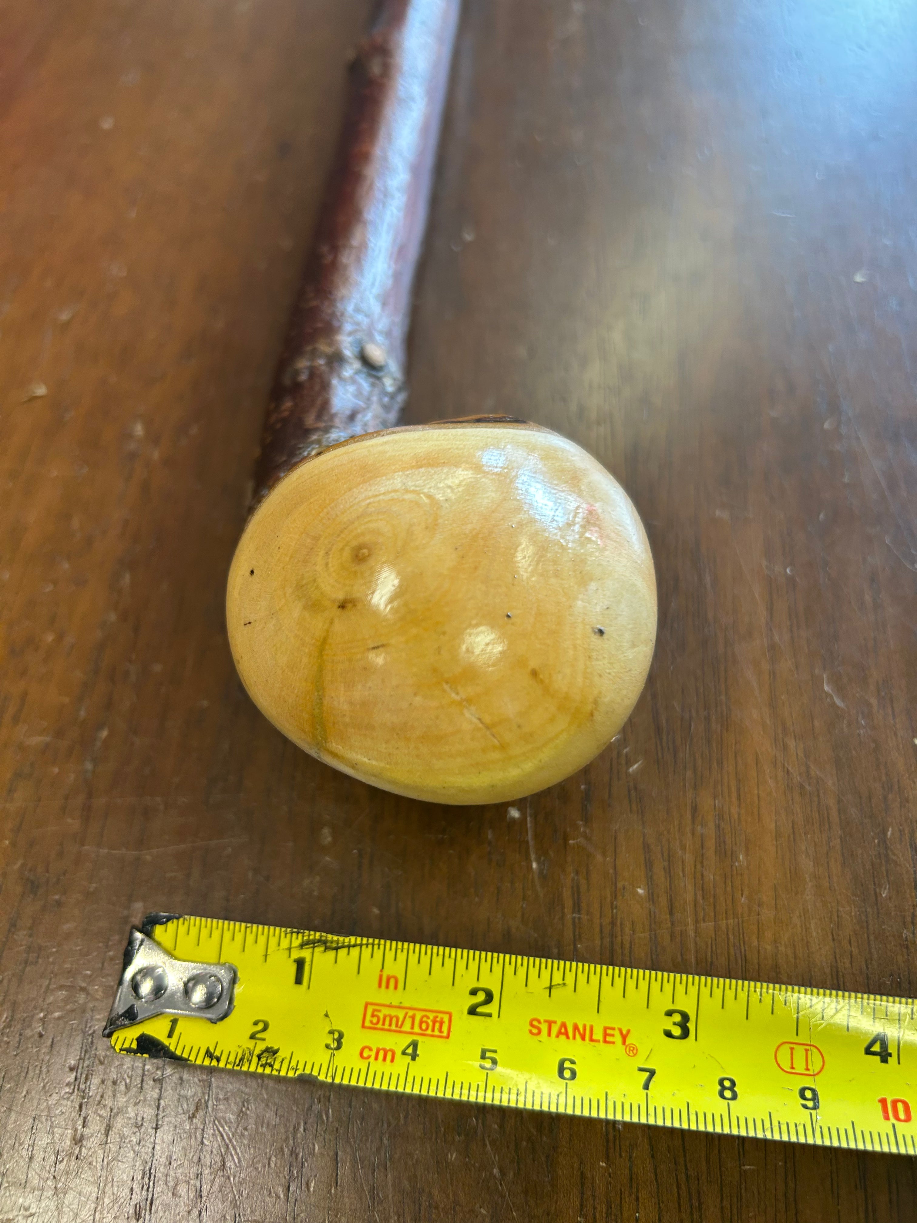 Blackthorn Walking Stick 38 1/2 inch - Handmade in Ireland