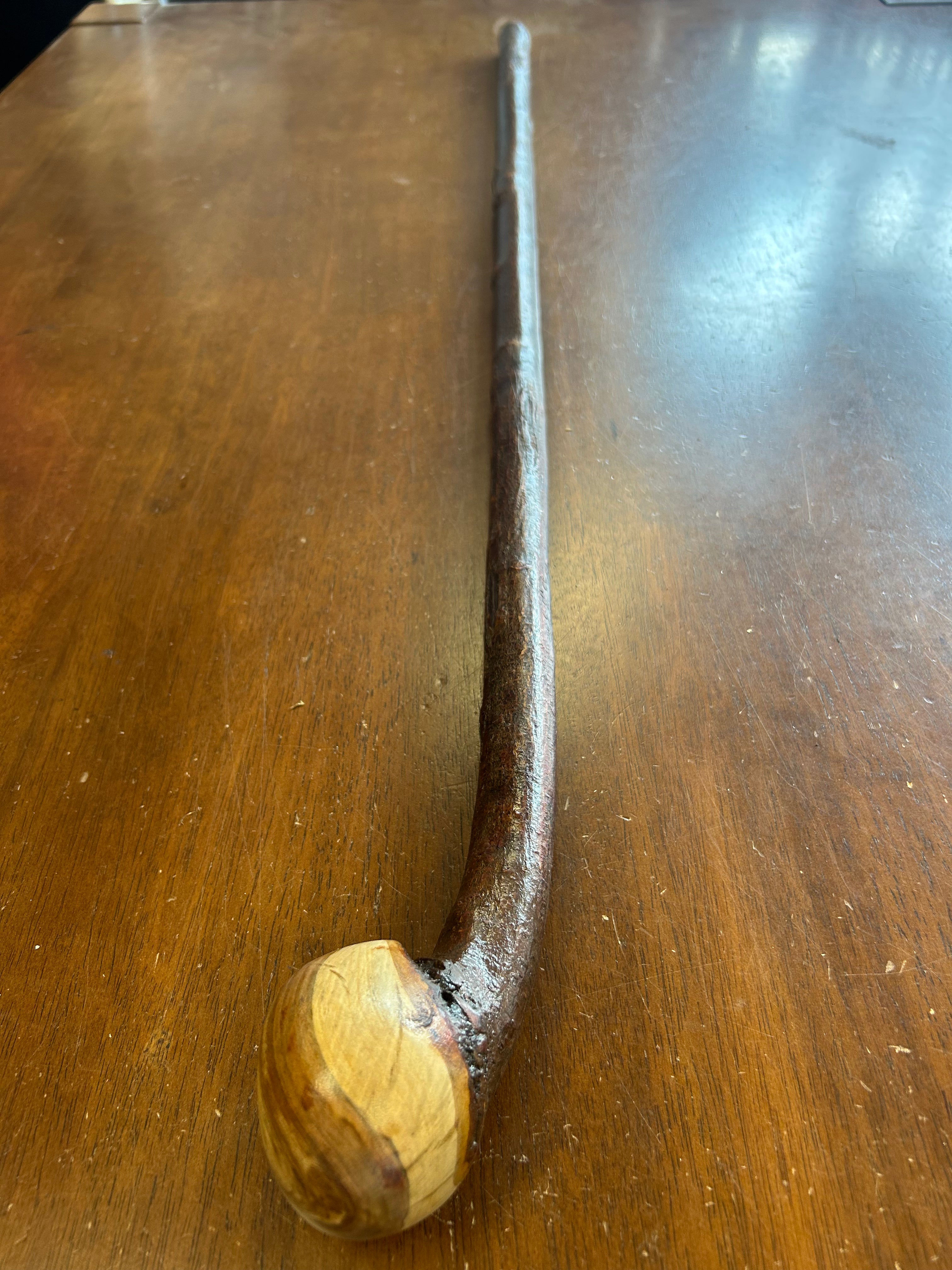 Blackthorn Walking Stick 37 1/2 inch - Handmade in Ireland