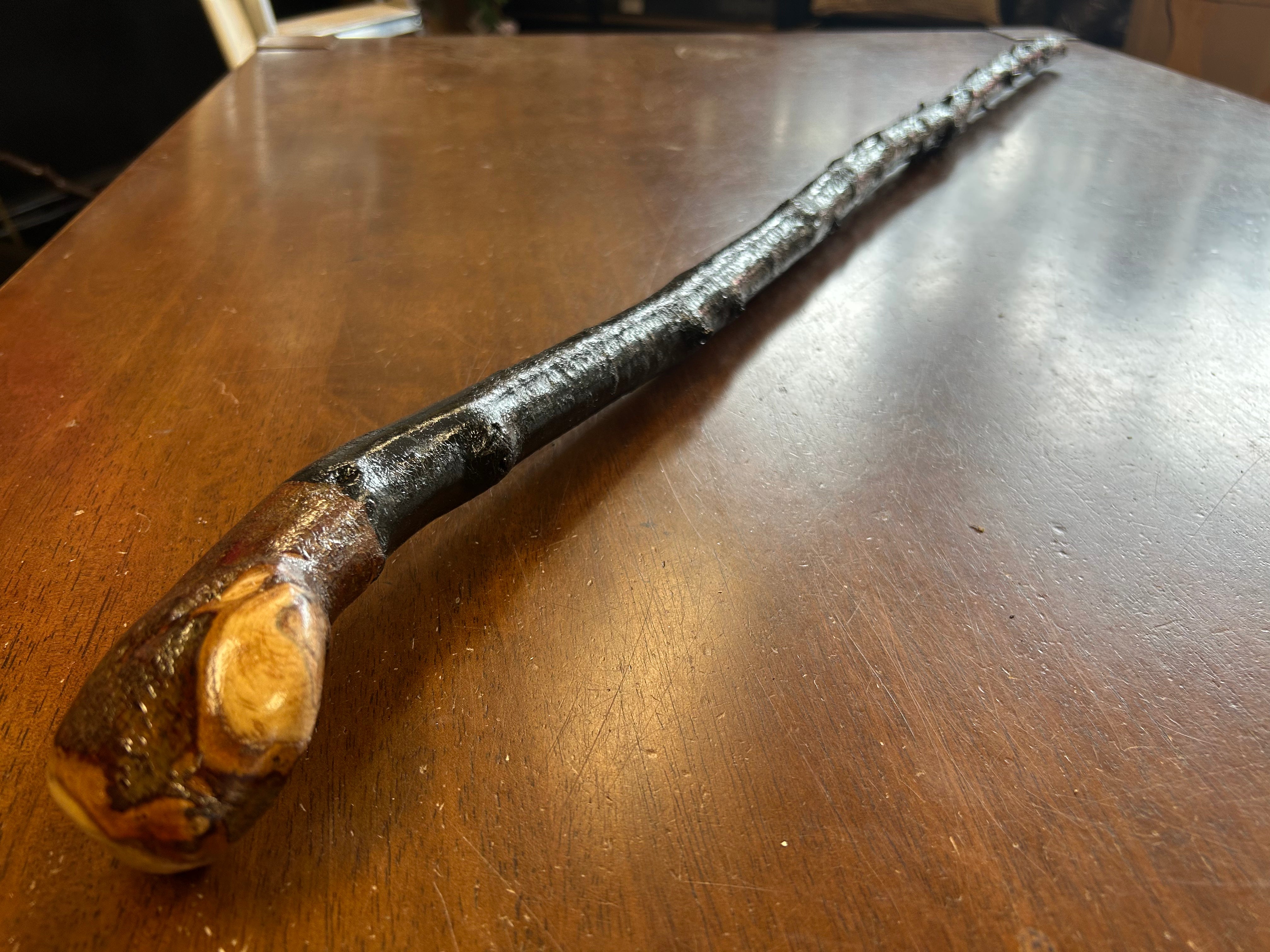 Blackthorn Walking Stick 41 3/4 inch - Handmade in Ireland