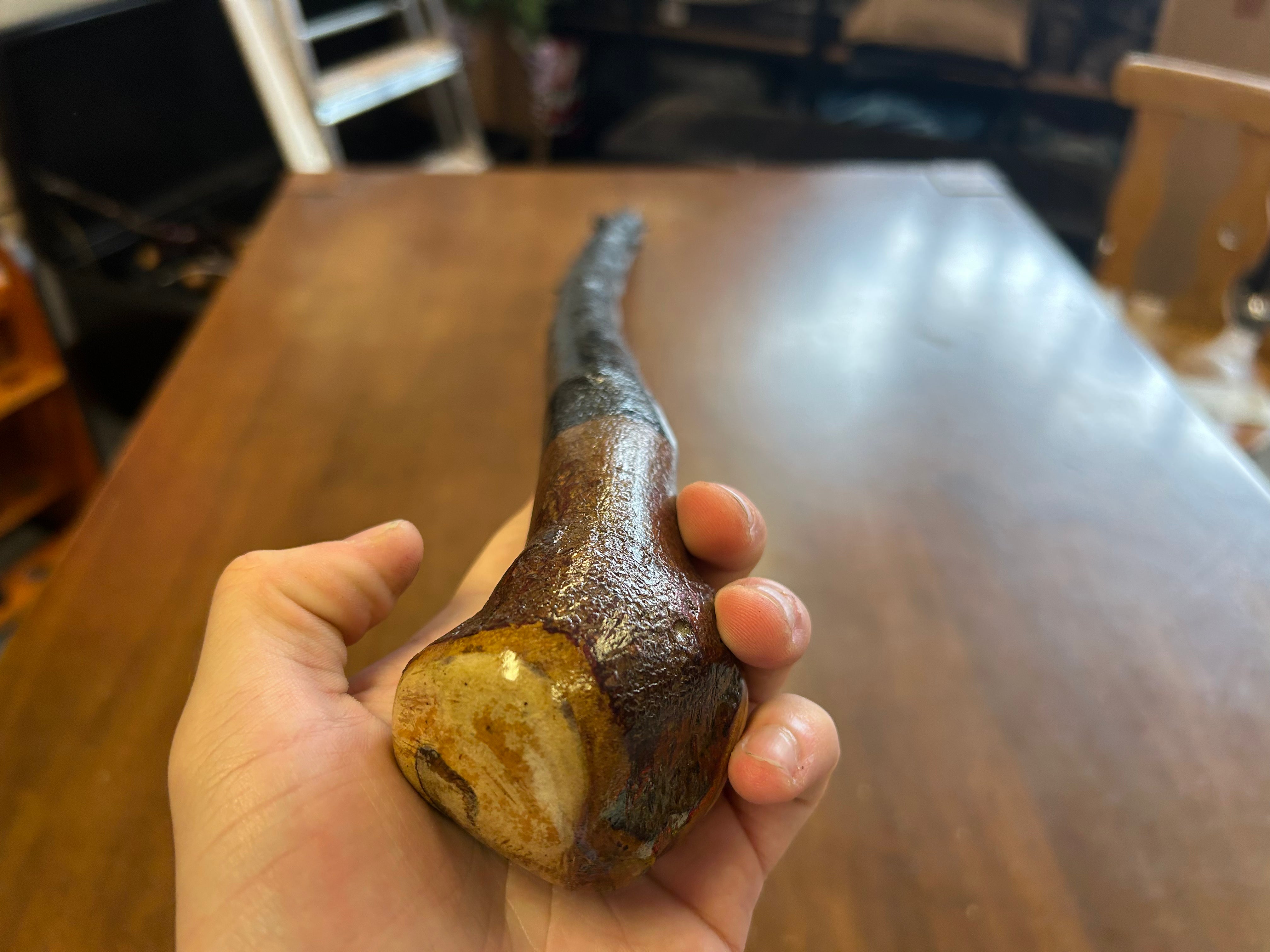 Blackthorn Walking Stick 41 3/4 inch - Handmade in Ireland