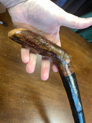 Blackthorn Walking Stick 35 1/2 inch  - Handmade in Ireland