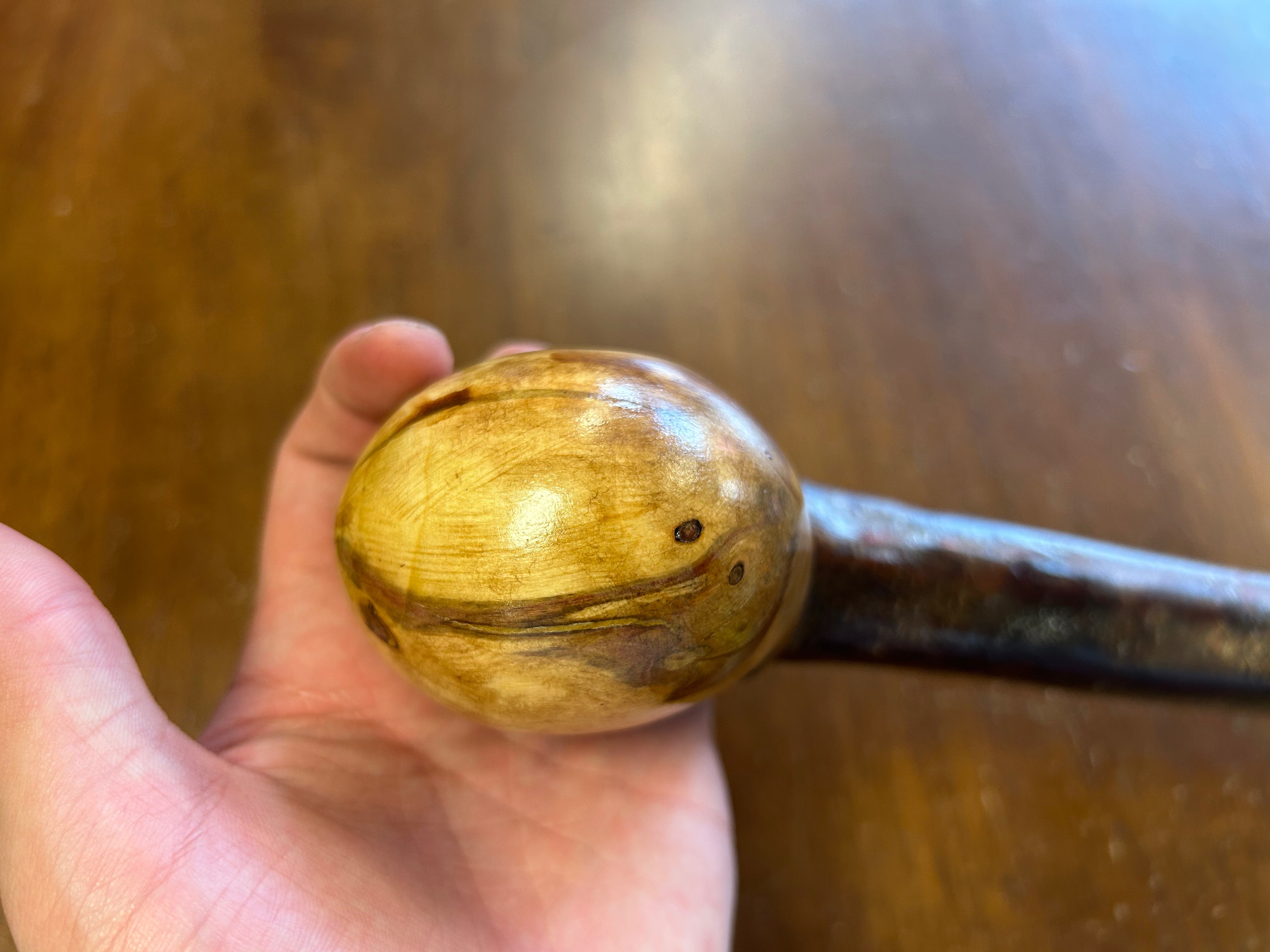 Blackthorn Walking Stick 39 1/4 inch - Handmade in Ireland