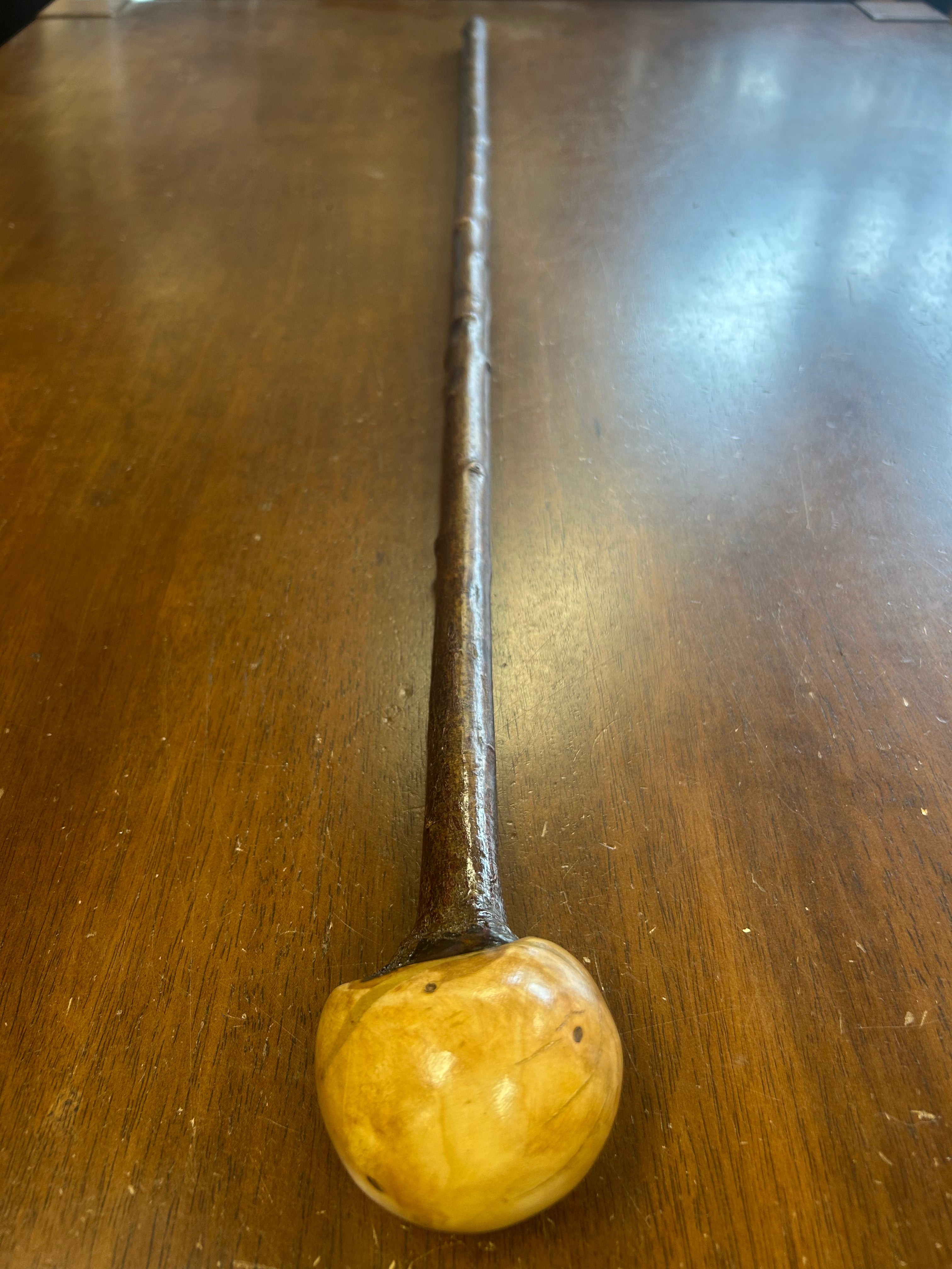 Blackthorn Walking Stick 37 3/4 inch - Handmade in Ireland
