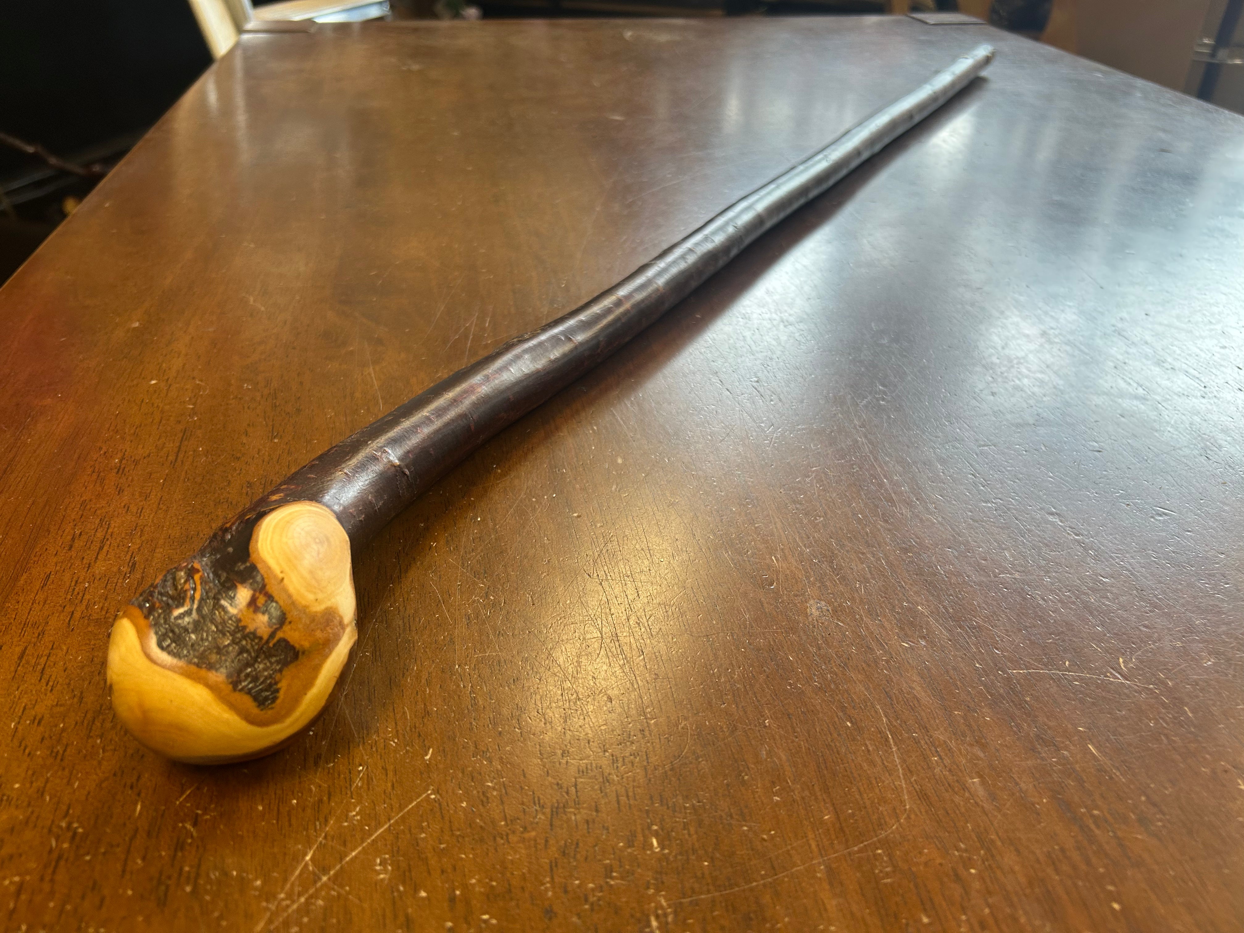 Blackthorn Walking Stick 39 1/4 inch - Handmade in Ireland