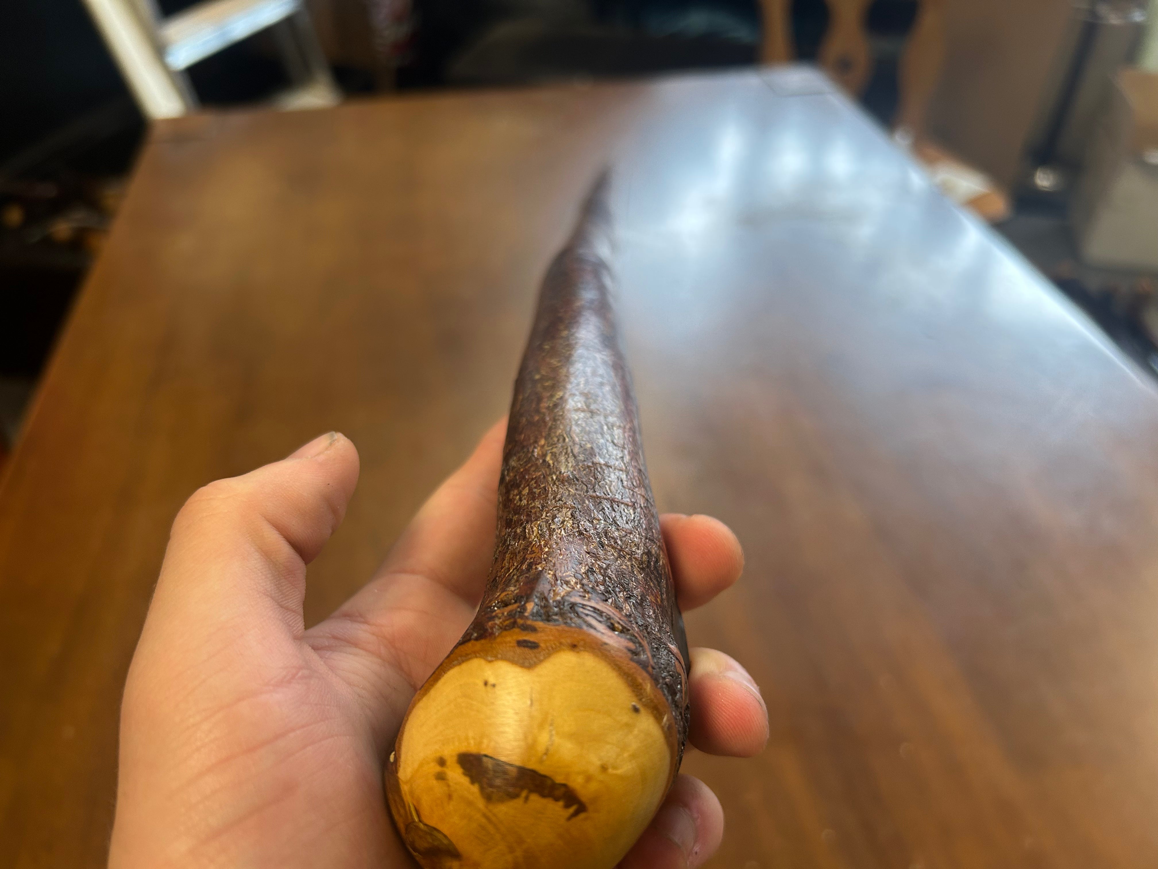 Blackthorn Walking Stick 39 1/4 inch - Handmade in Ireland