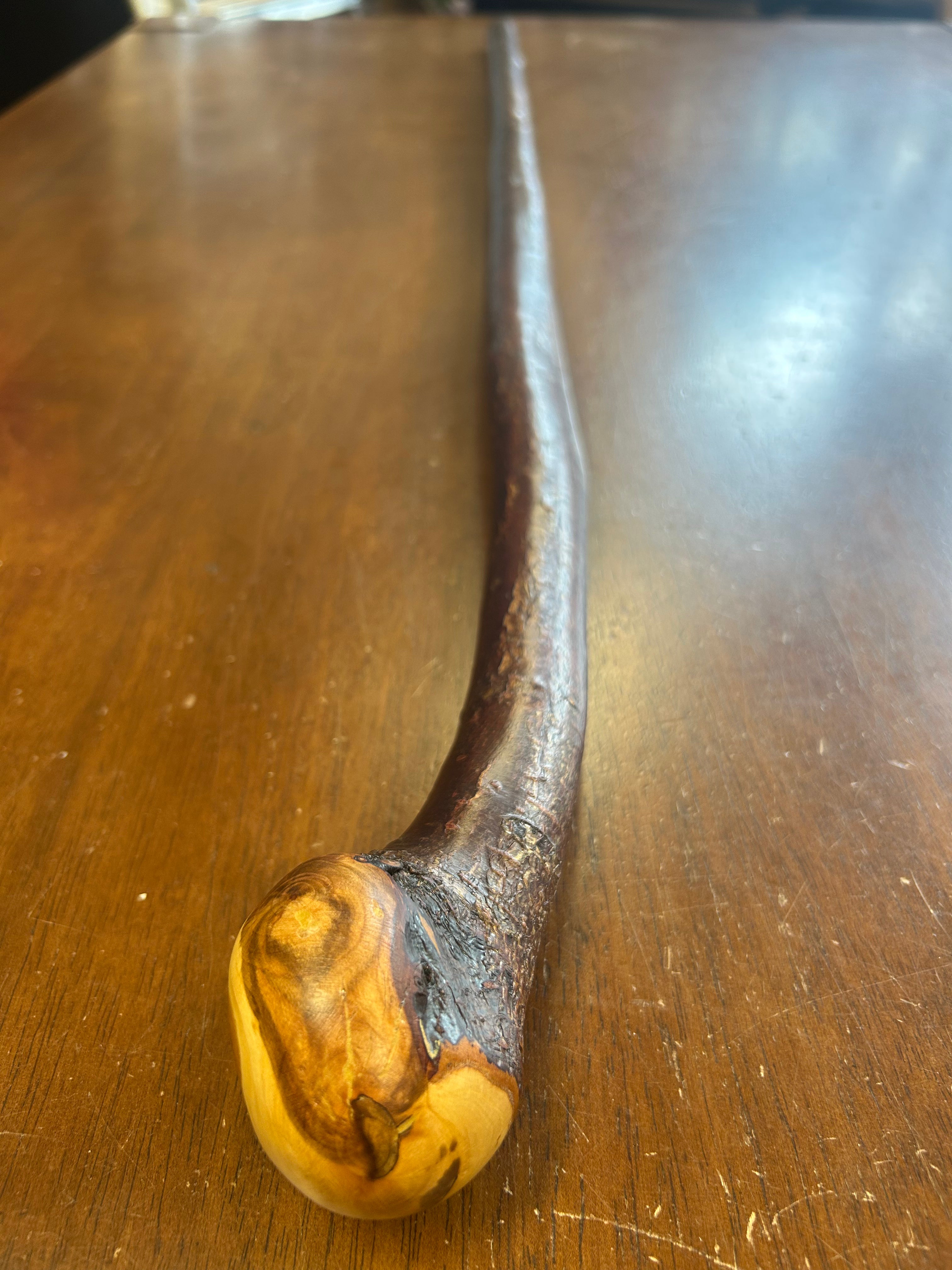 Blackthorn Walking Stick 39 1/4 inch - Handmade in Ireland