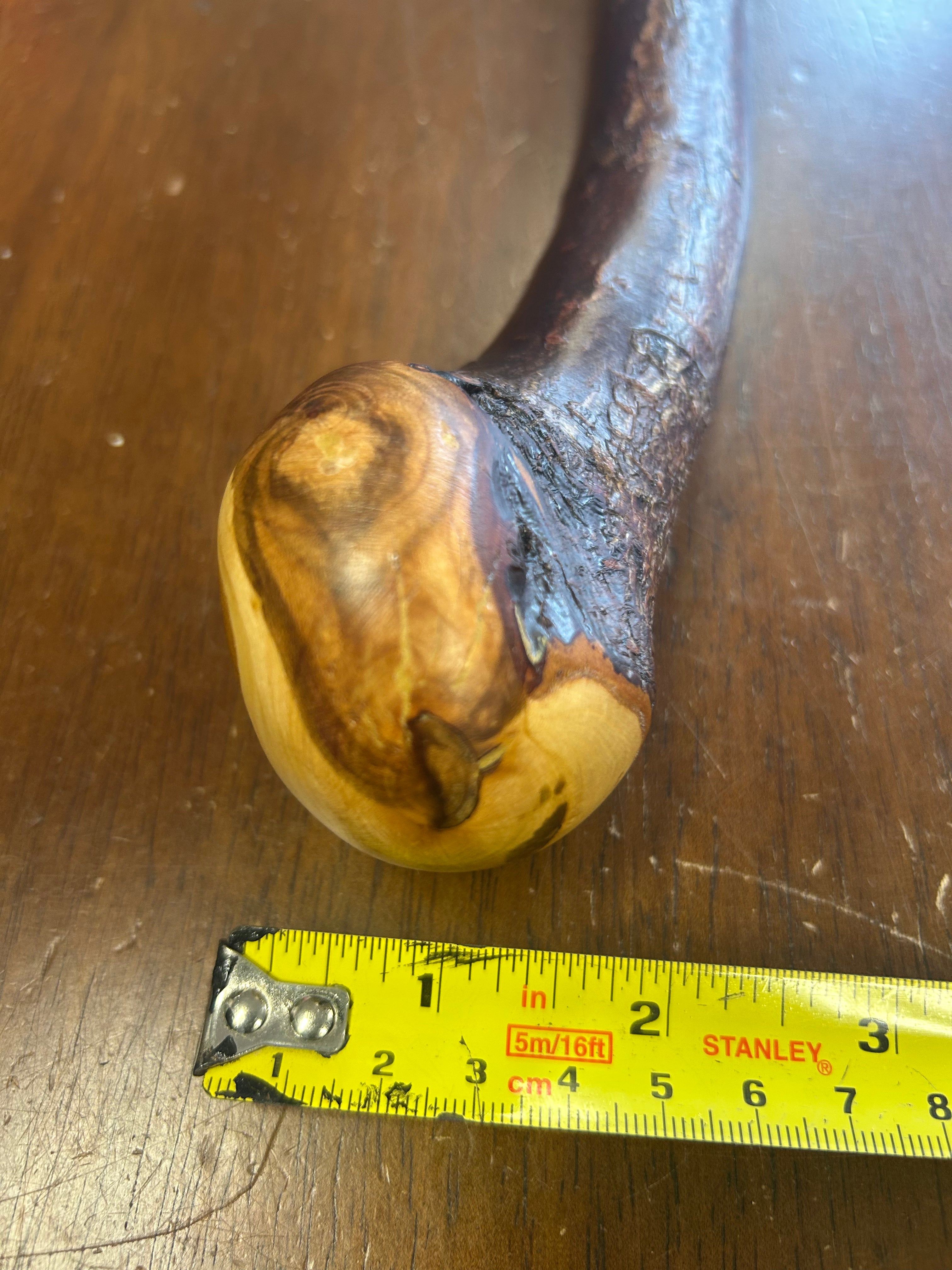 Blackthorn Walking Stick 39 1/4 inch - Handmade in Ireland