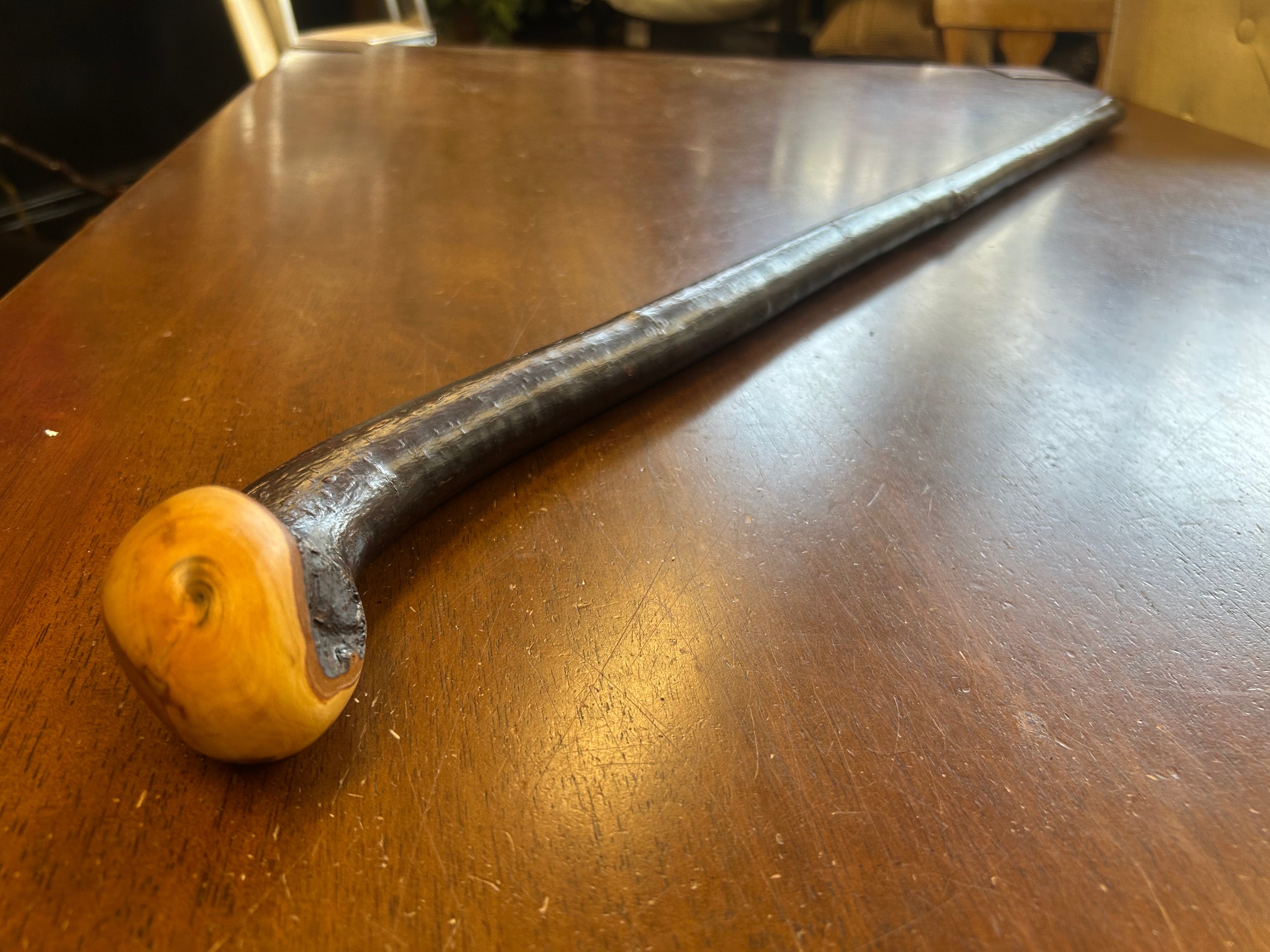 Blackthorn Walking Stick 38 1/4 inch - Handmade in Ireland
