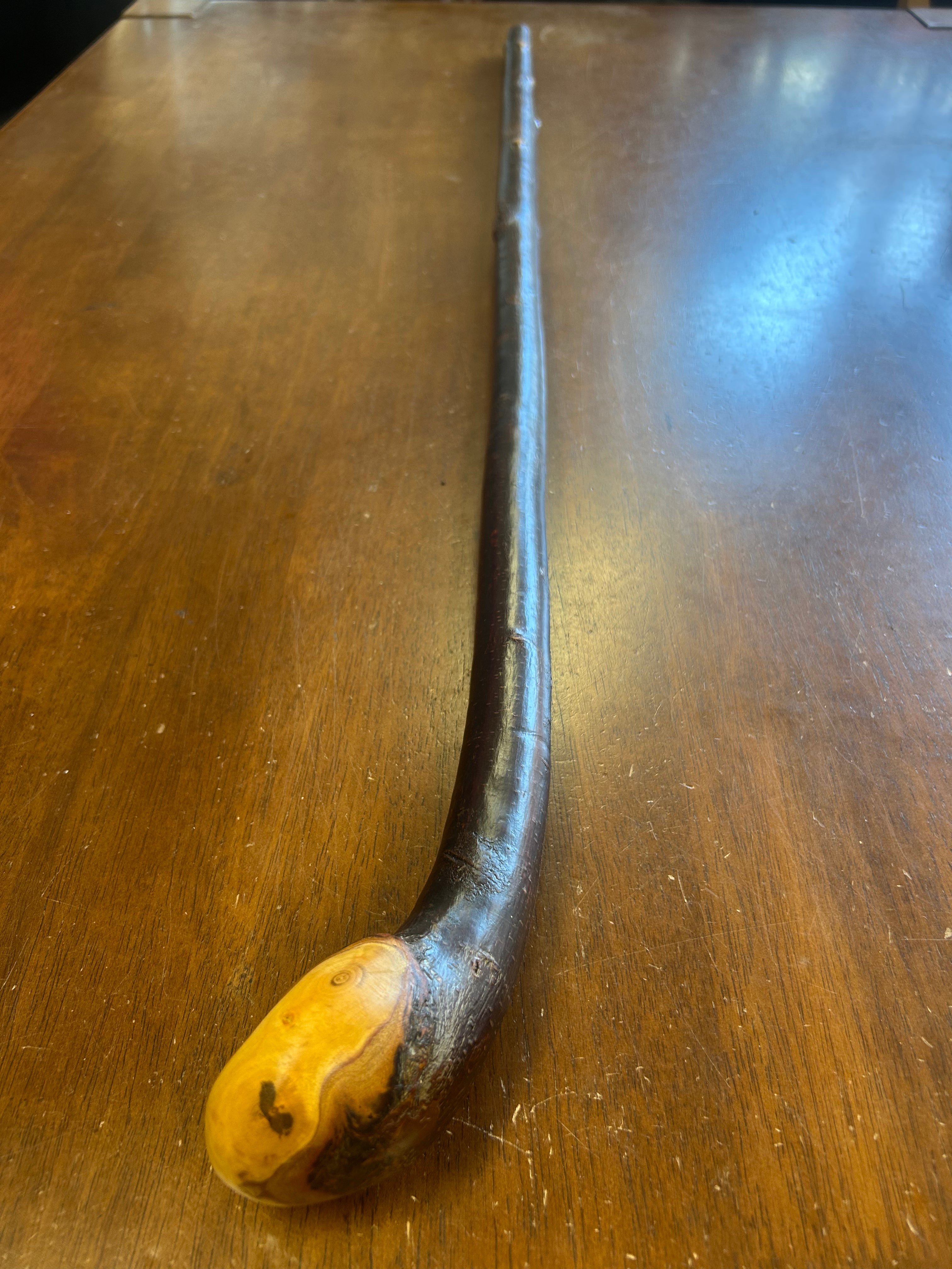 Blackthorn Walking Stick 38 1/4 inch - Handmade in Ireland