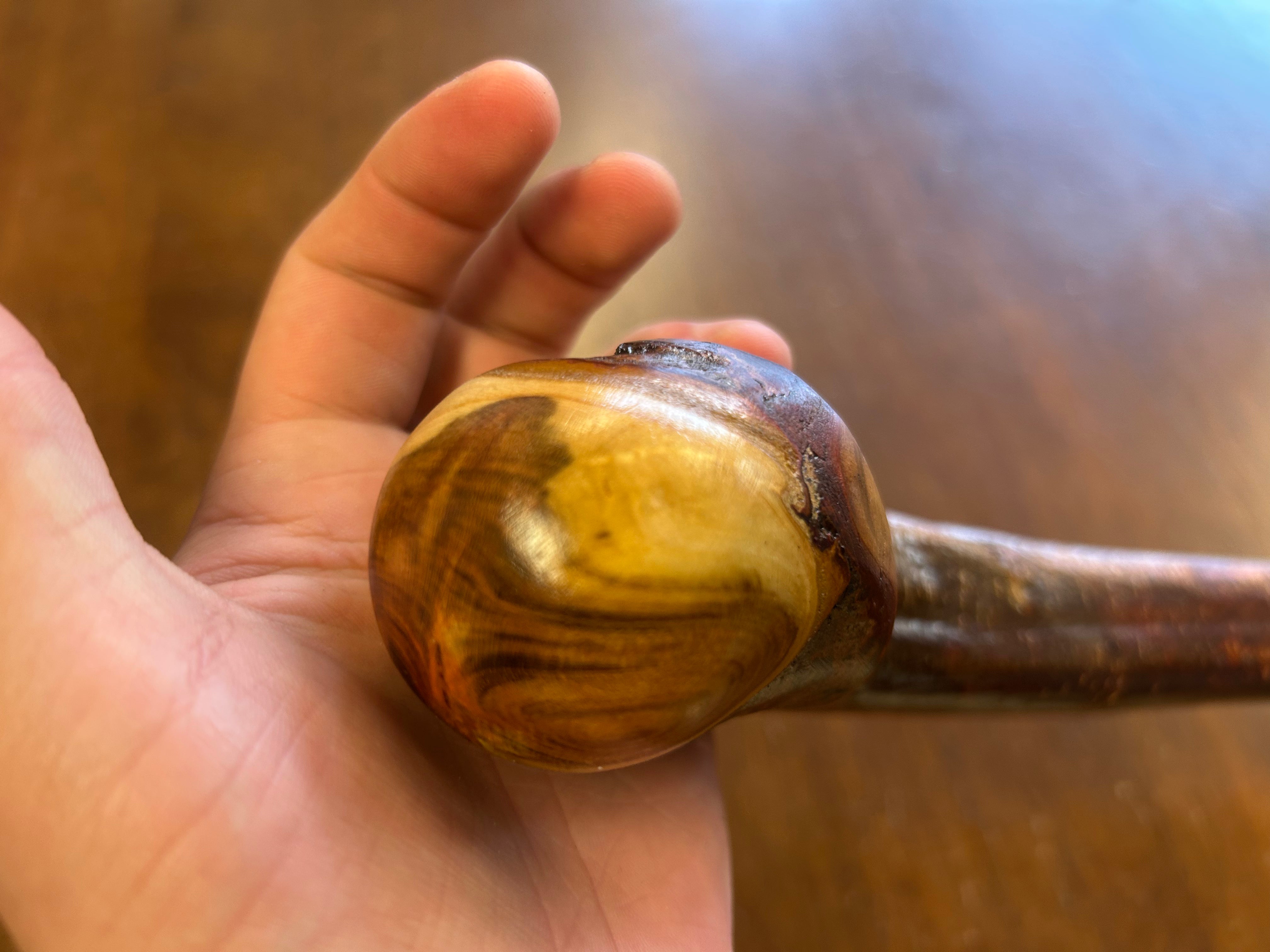 Blackthorn Walking Stick 37 1/4 inch - Handmade in Ireland
