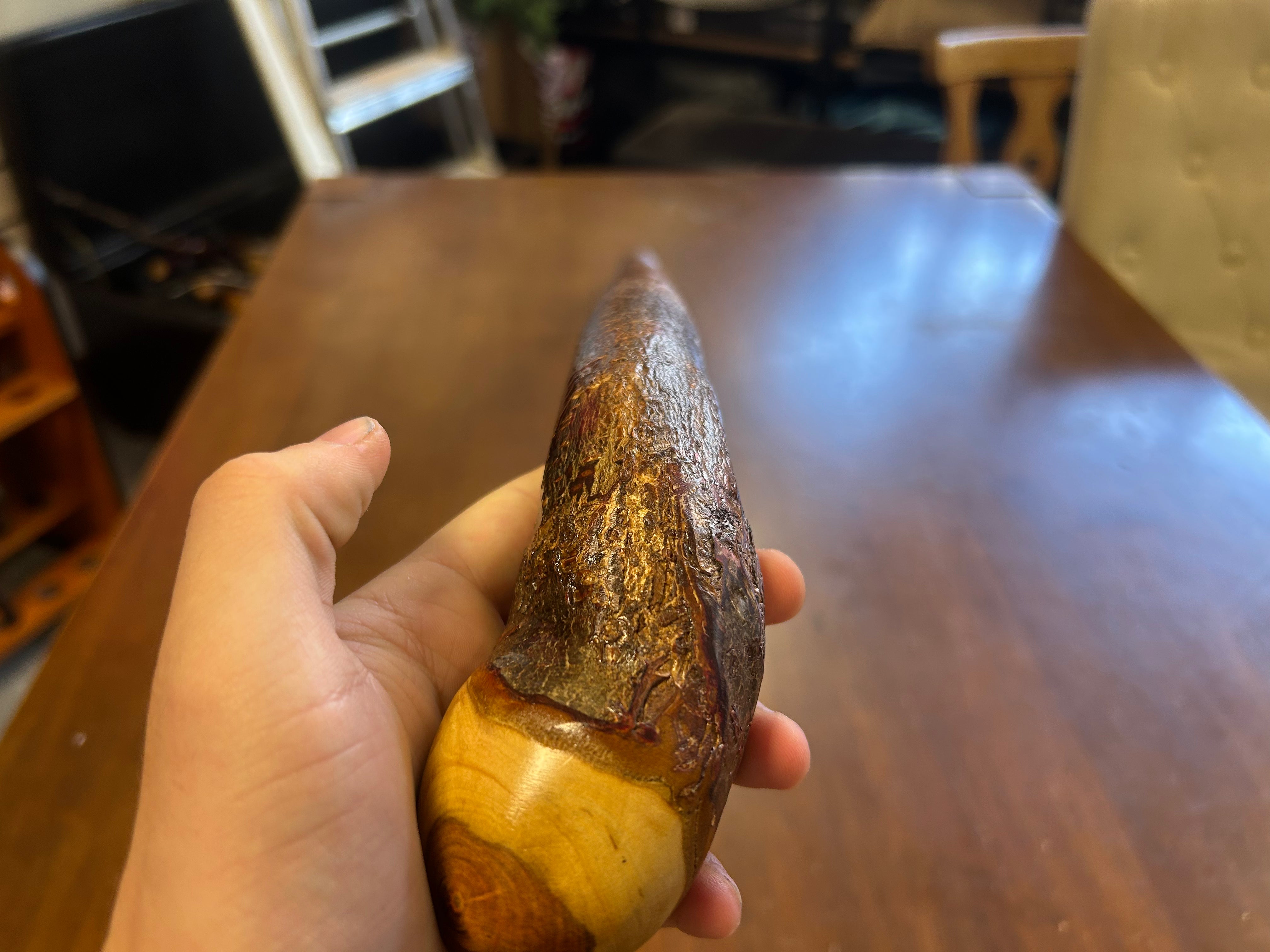 Blackthorn Walking Stick 37 1/4 inch - Handmade in Ireland
