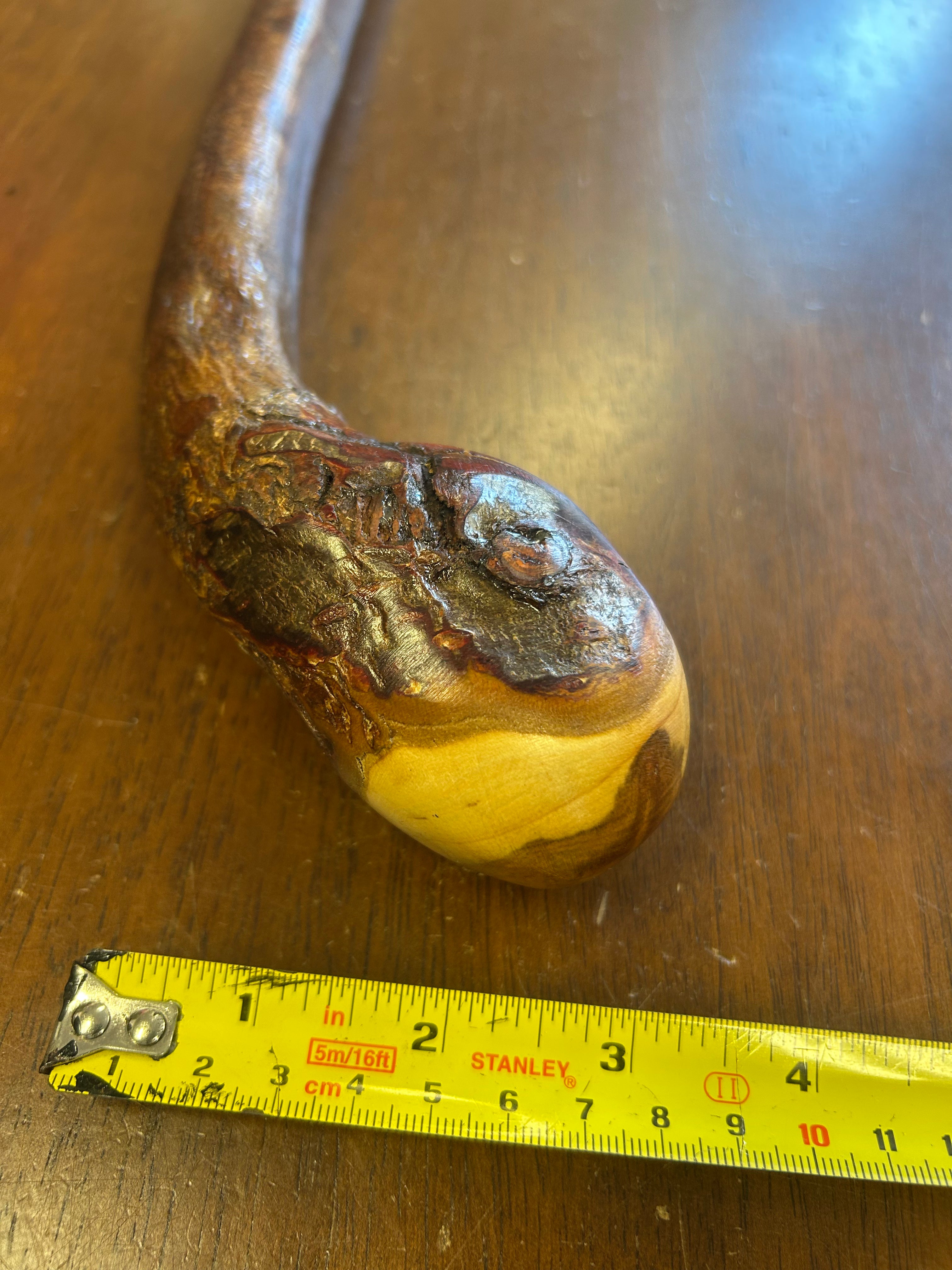 Blackthorn Walking Stick 37 1/4 inch - Handmade in Ireland