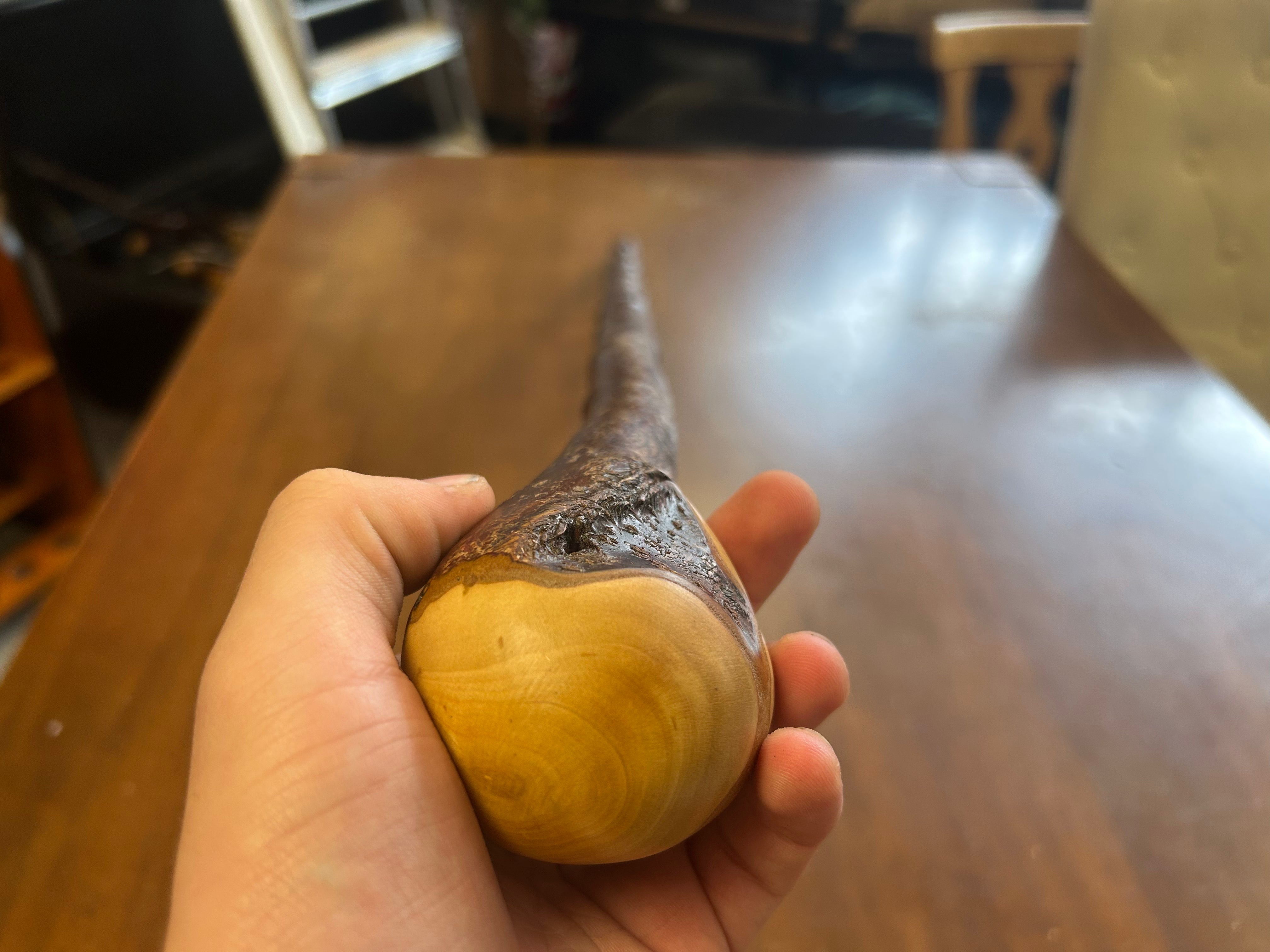 Blackthorn Walking Stick 37 1/4 inch - Handmade in Ireland