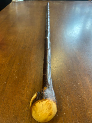 Blackthorn Walking Stick 37 1/4 inch - Handmade in Ireland