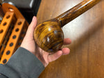 The Original Shillelagh Scorched- Handcrafted Walking Stick Oak