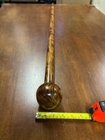The Original Shillelagh Scorched- Handcrafted Walking Stick Oak