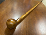The Original Shillelagh Scorched- Handcrafted Walking Stick Oak