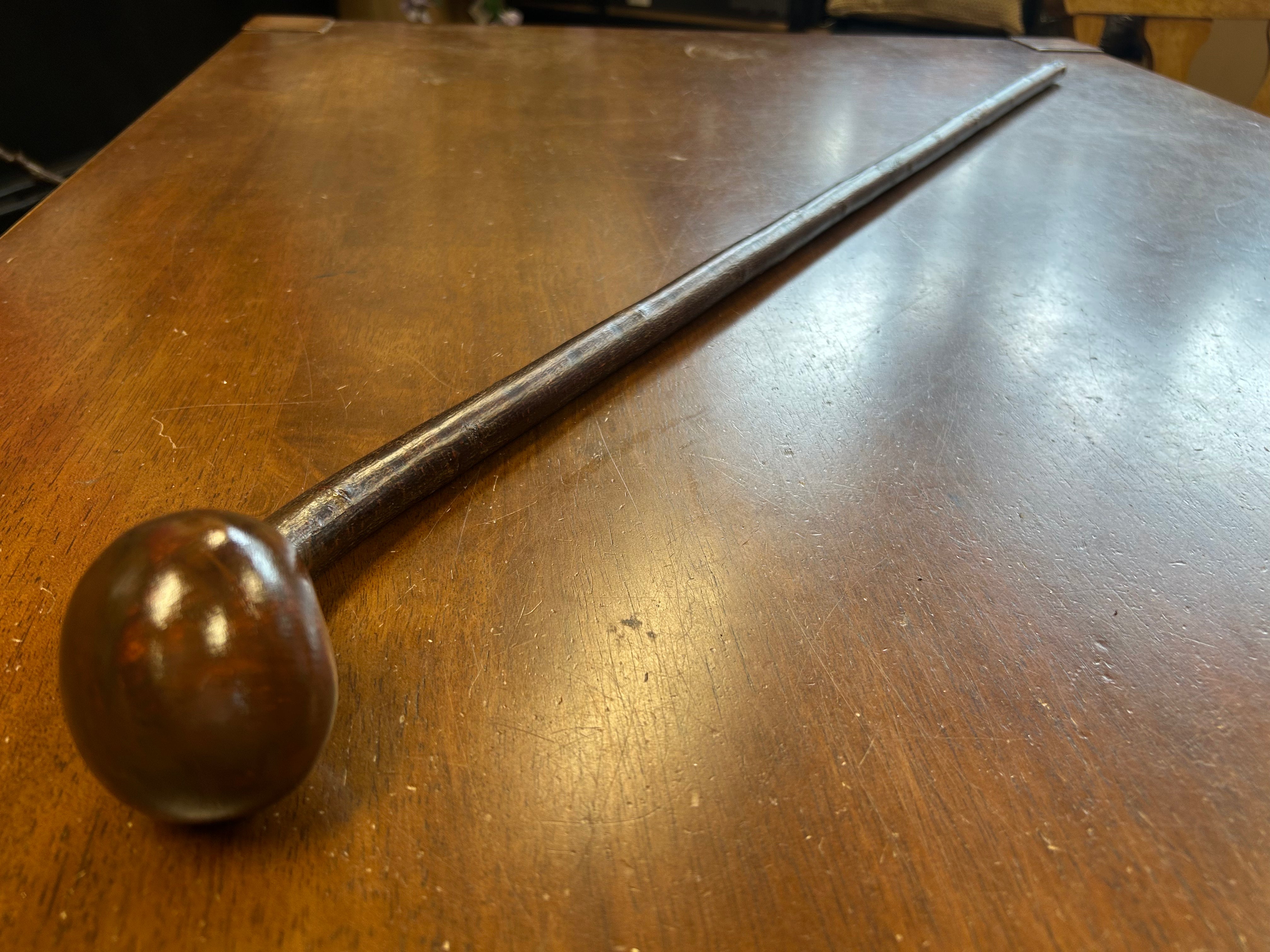 Blackthorn Walking Stick 39 1/4 inch - Handmade in Ireland
