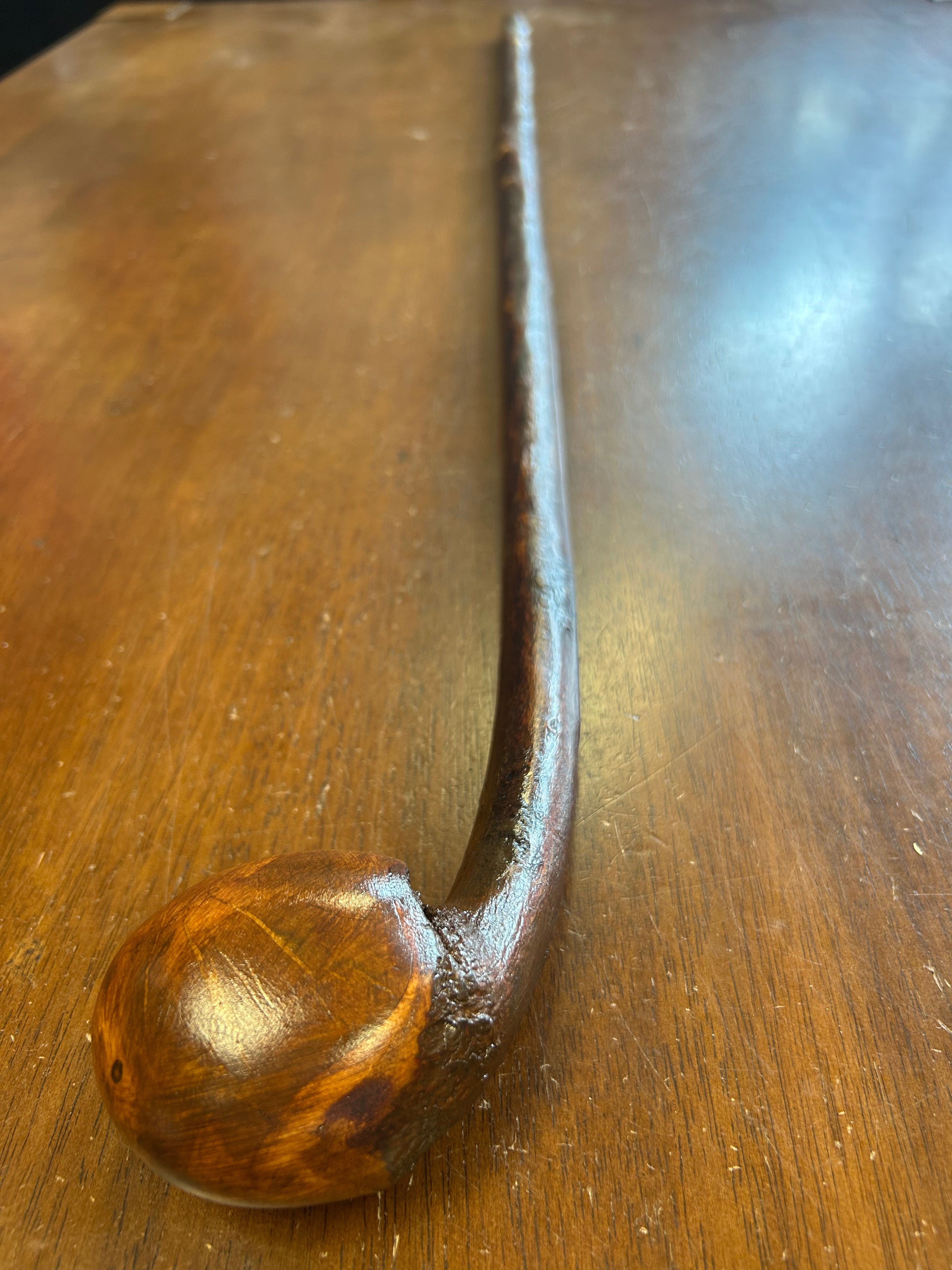 Blackthorn Walking Stick 37 1/4 inch - Handmade in Ireland
