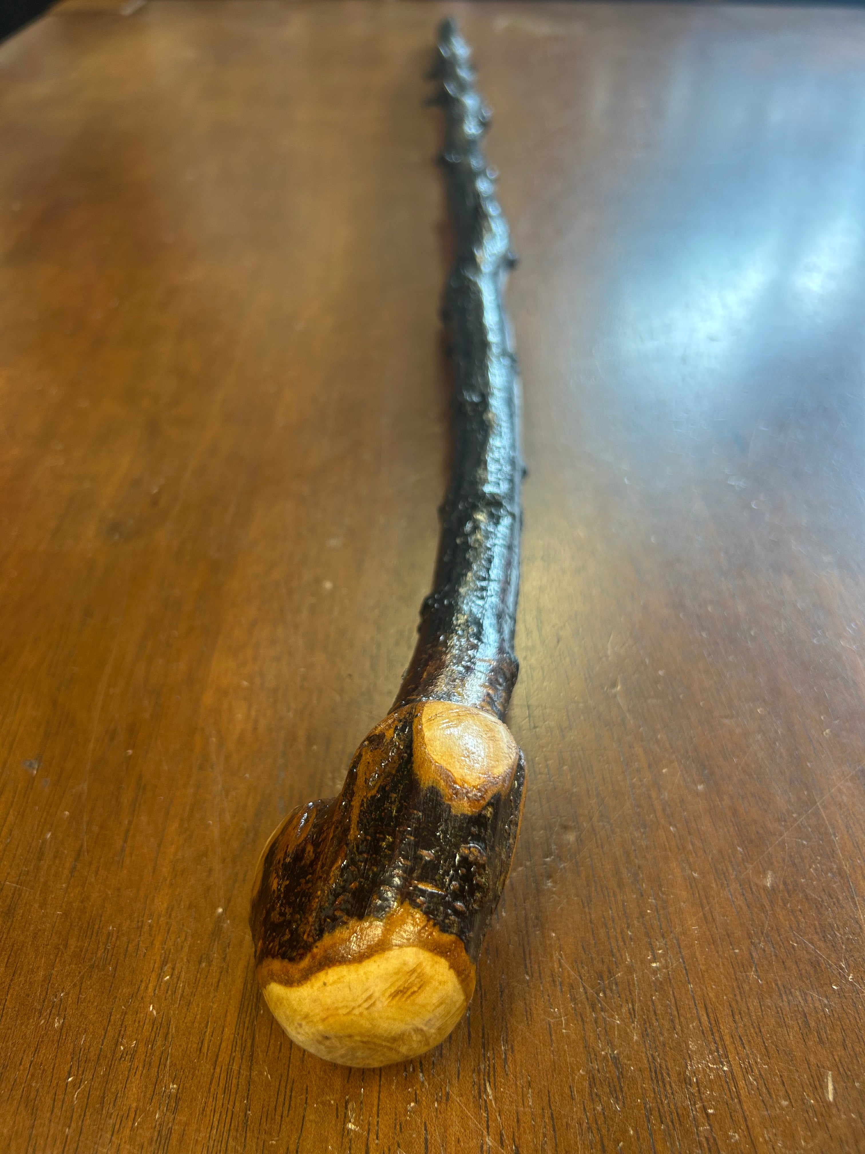 Blackthorn Walking Stick 33 inch - Handmade in Ireland