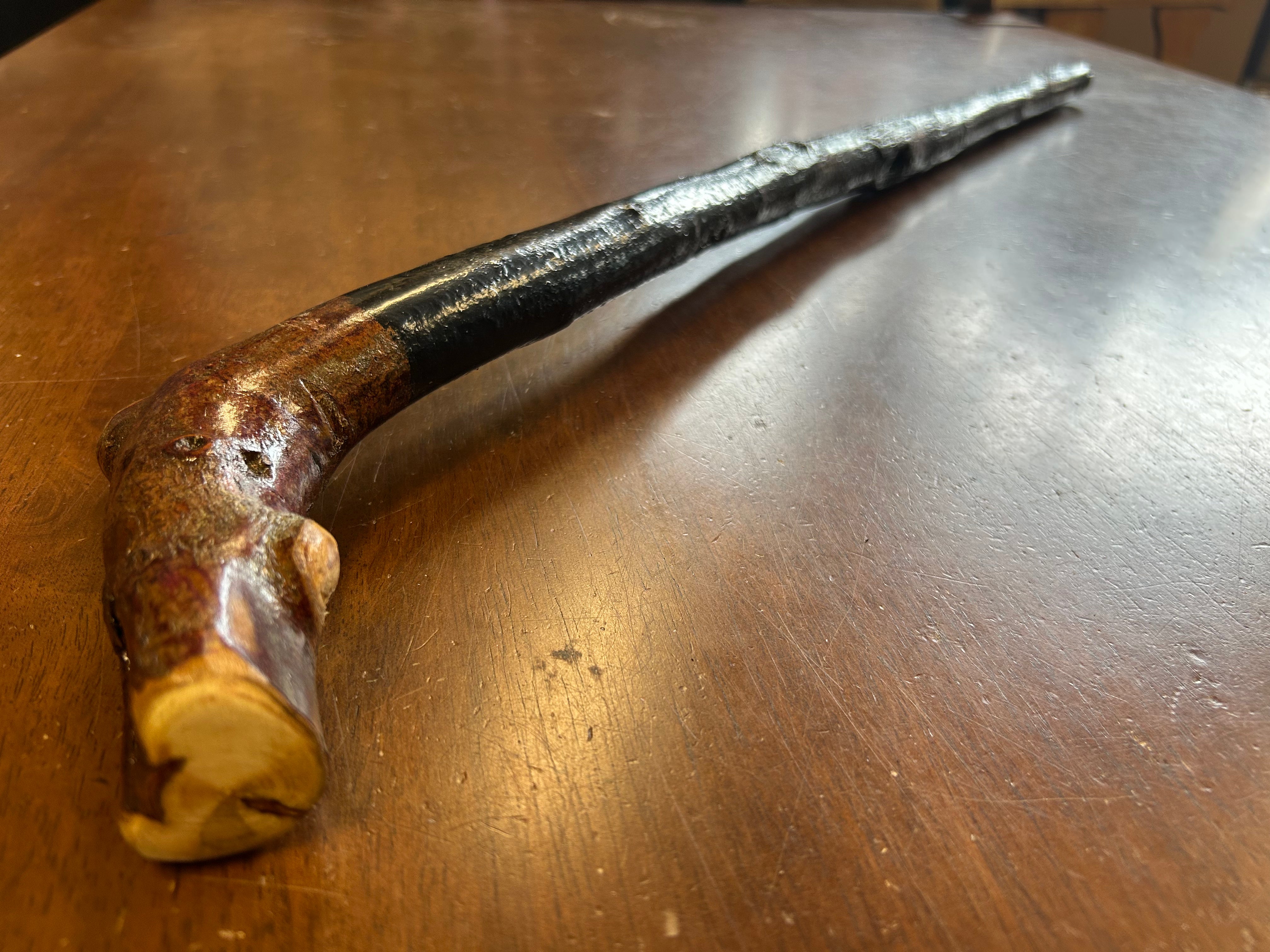 Blackthorn Walking Stick 29 1/4 inch - Handmade in Ireland