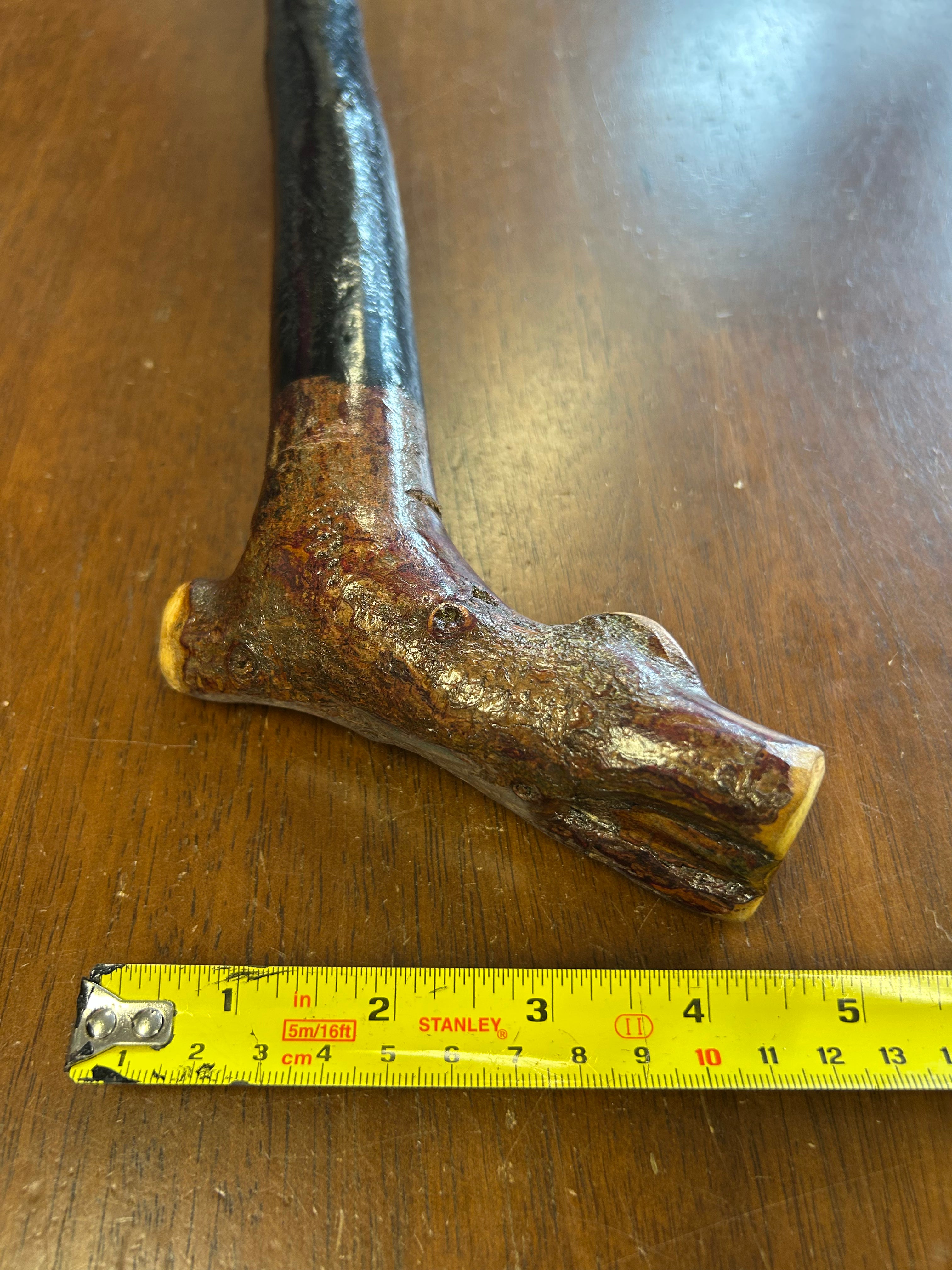Blackthorn Walking Stick 29 1/4 inch - Handmade in Ireland
