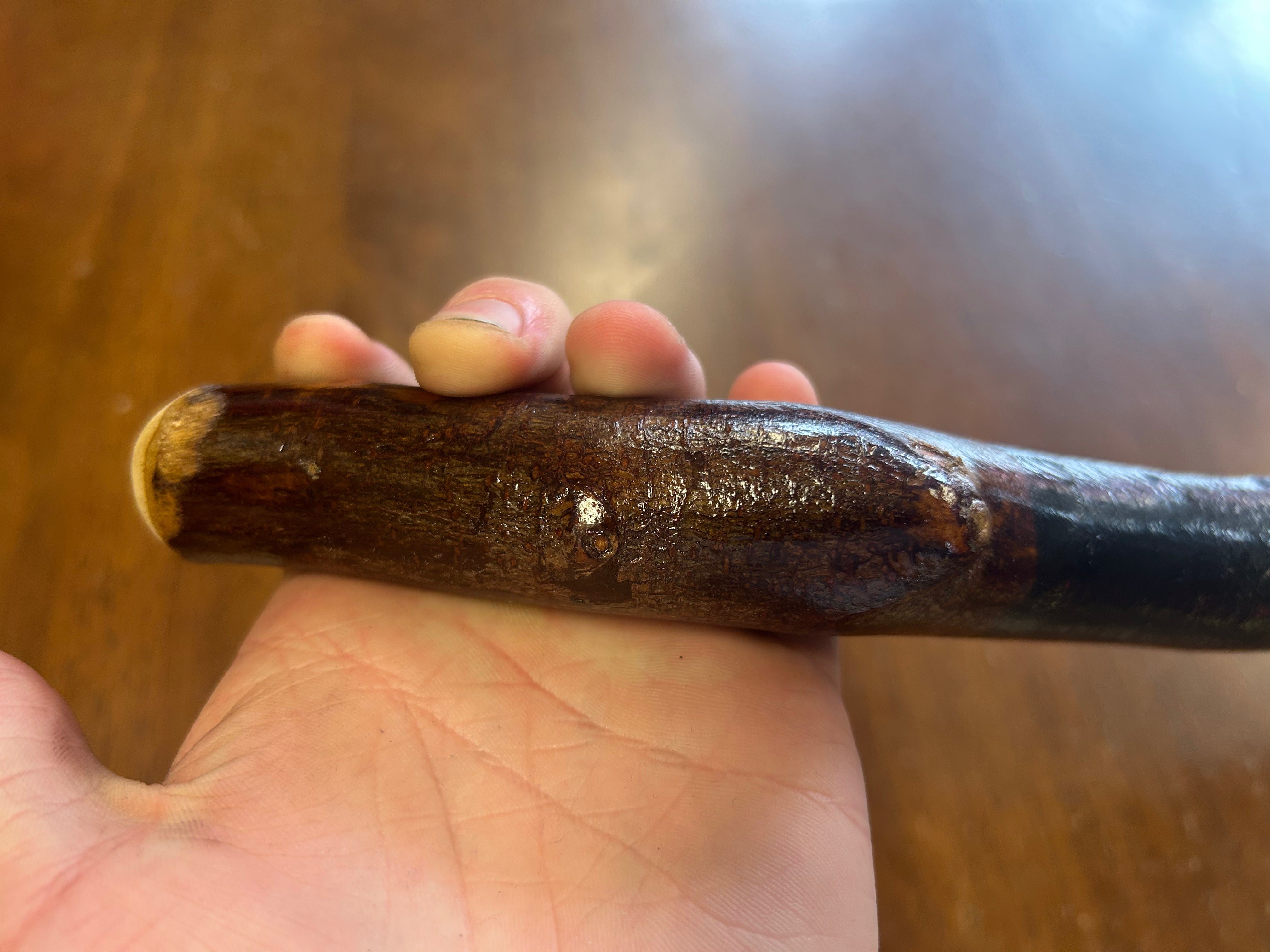 Blackthorn Walking Stick 38 3/4 inch - Handmade in Ireland