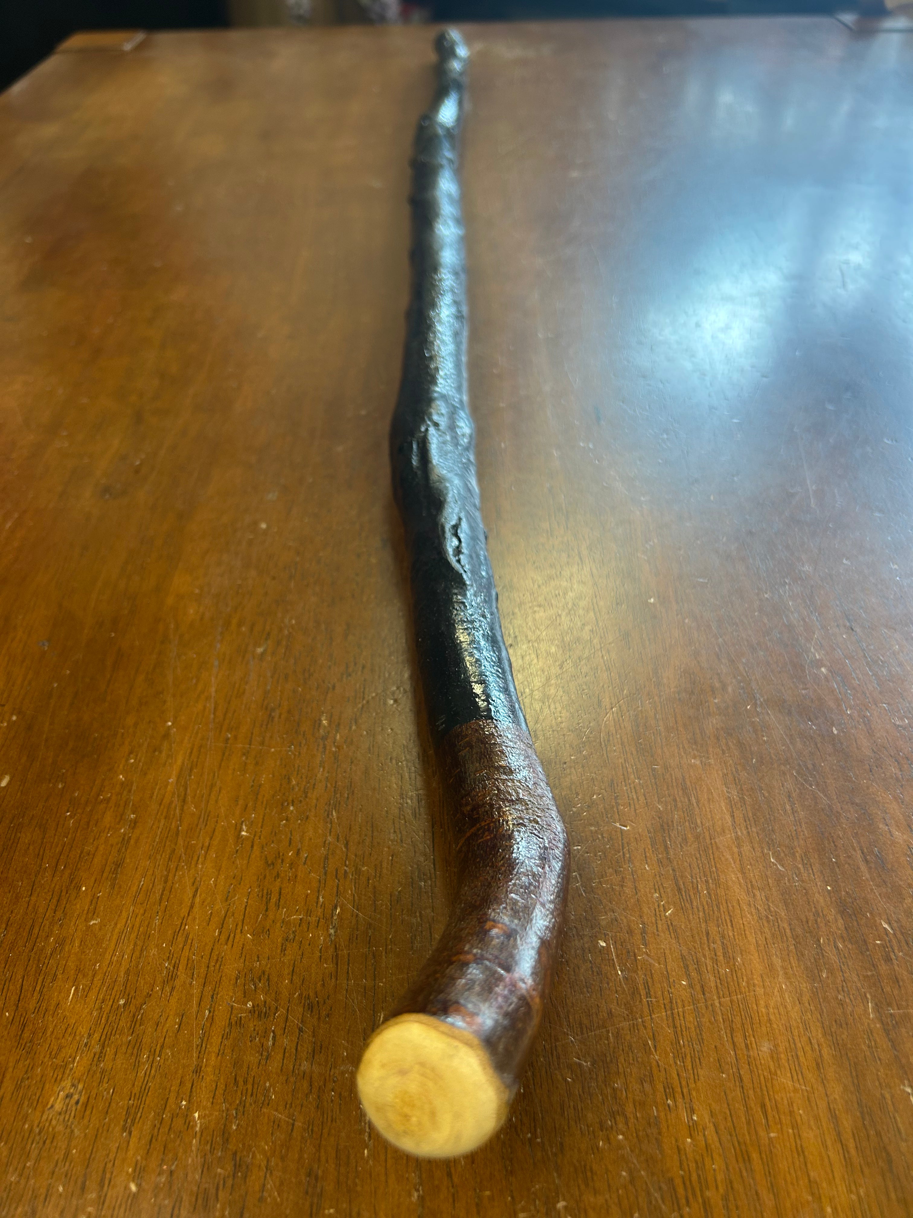 Blackthorn Walking Stick 38 3/4 inch - Handmade in Ireland