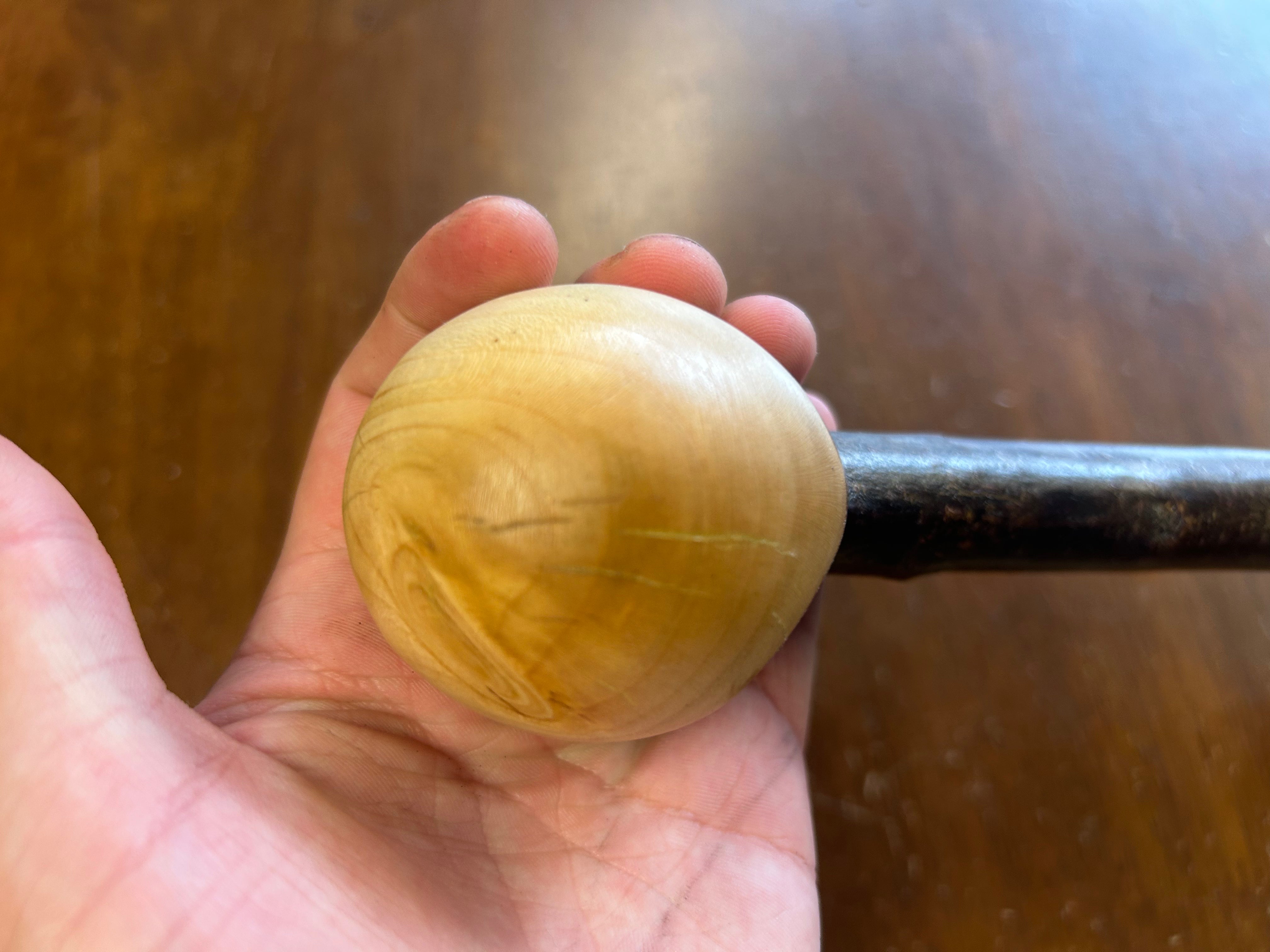 Blackthorn Walking Stick 37 1/4 inch - Handmade in Ireland