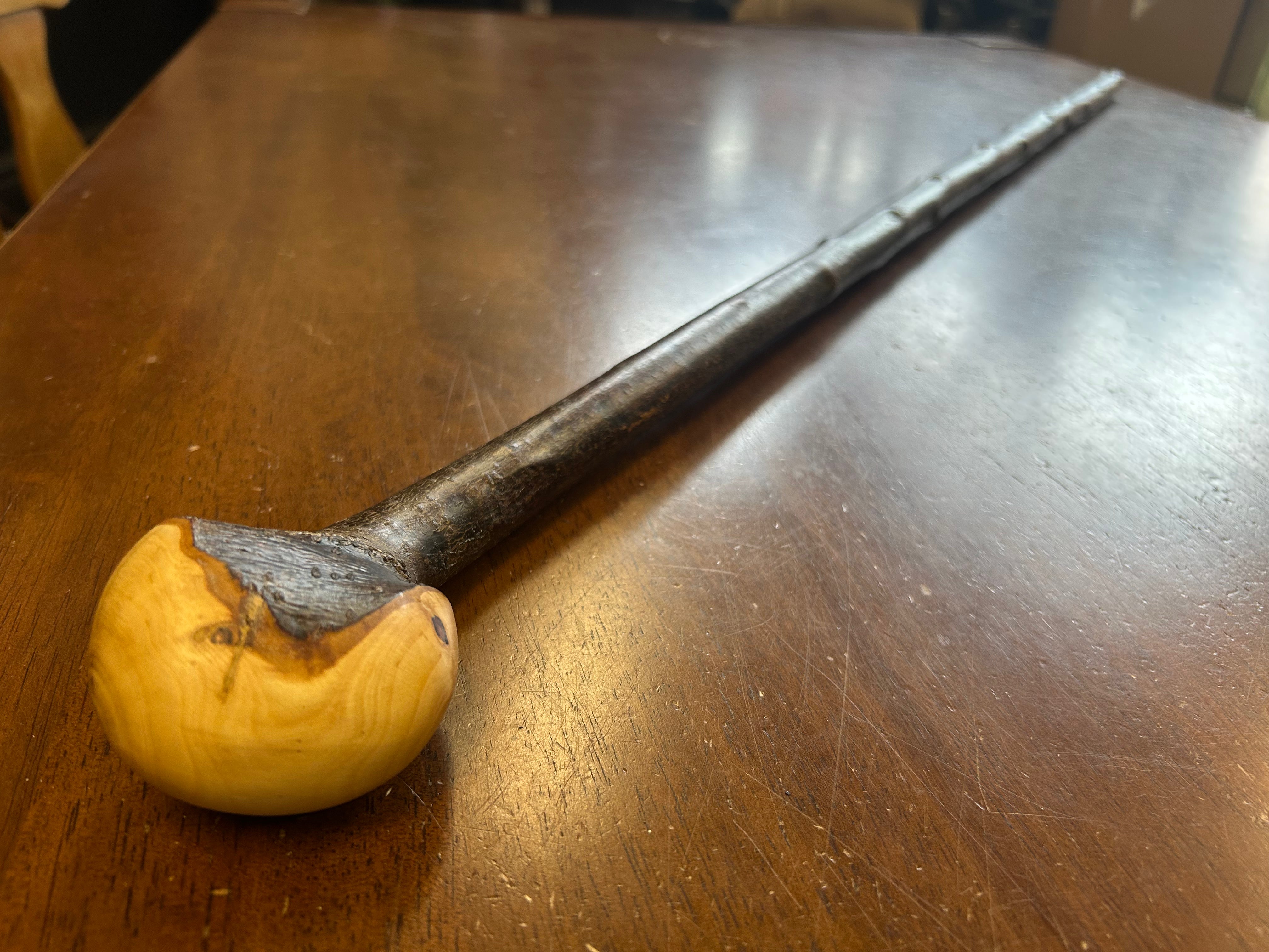 Blackthorn Walking Stick 39 1/4 inch - Handmade in Ireland