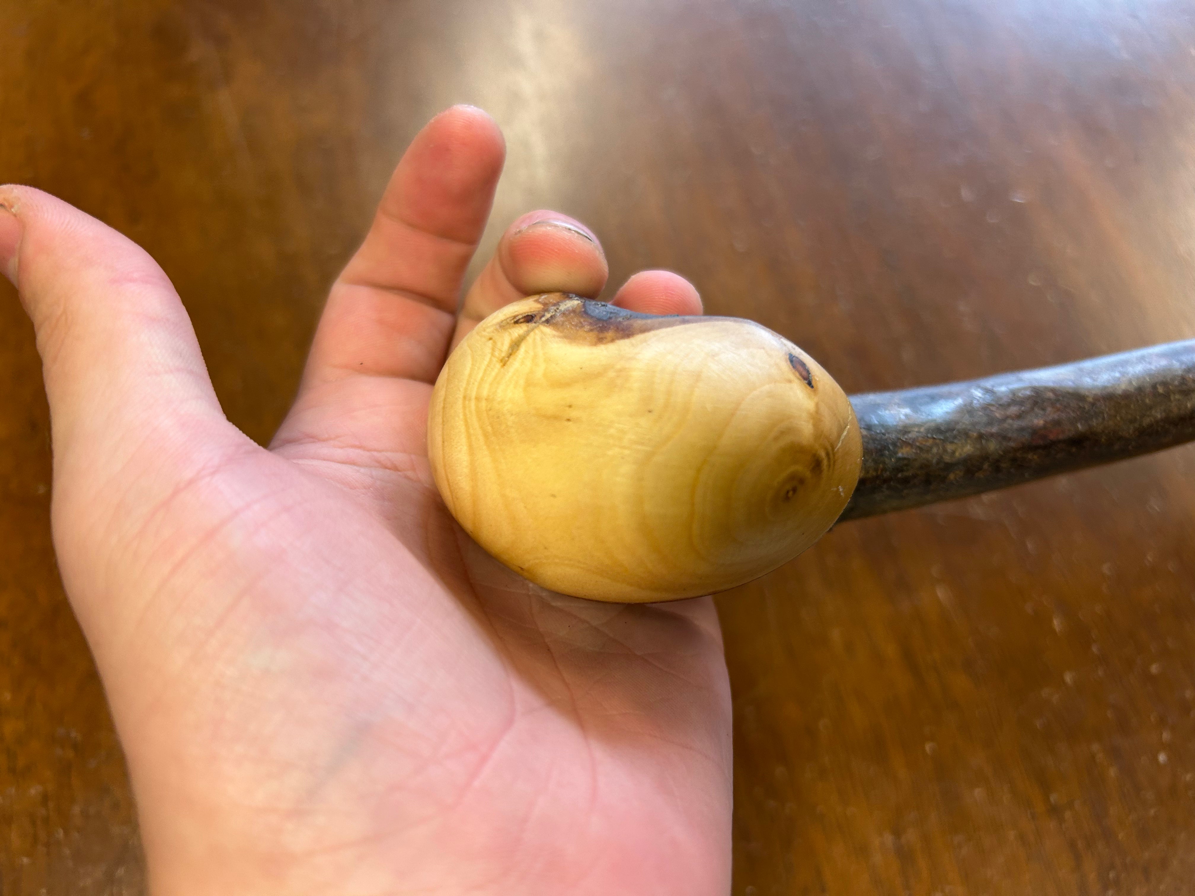 Blackthorn Walking Stick 39 1/4 inch - Handmade in Ireland