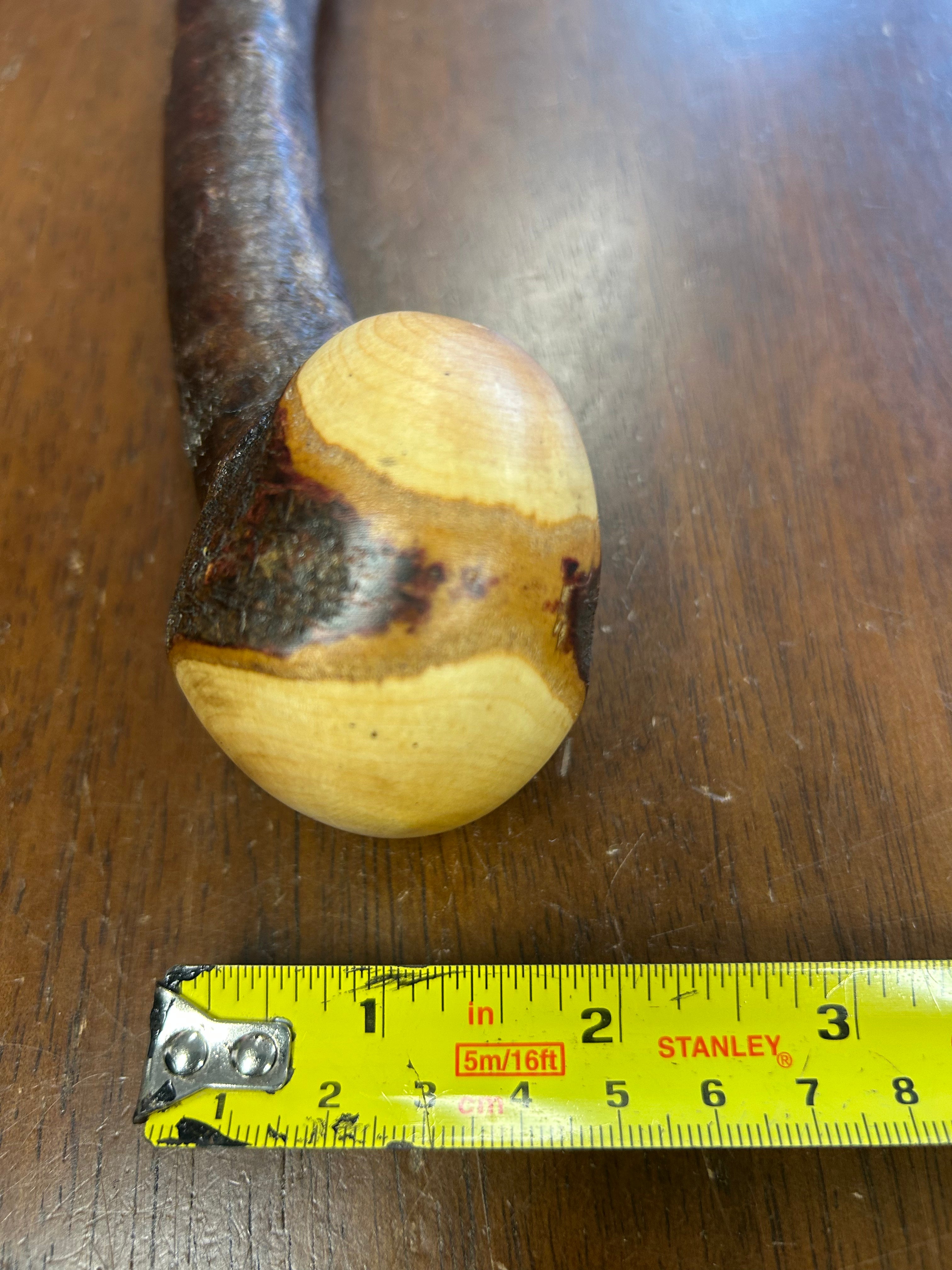 Blackthorn Walking Stick 38 1/4 inch - Handmade in Ireland