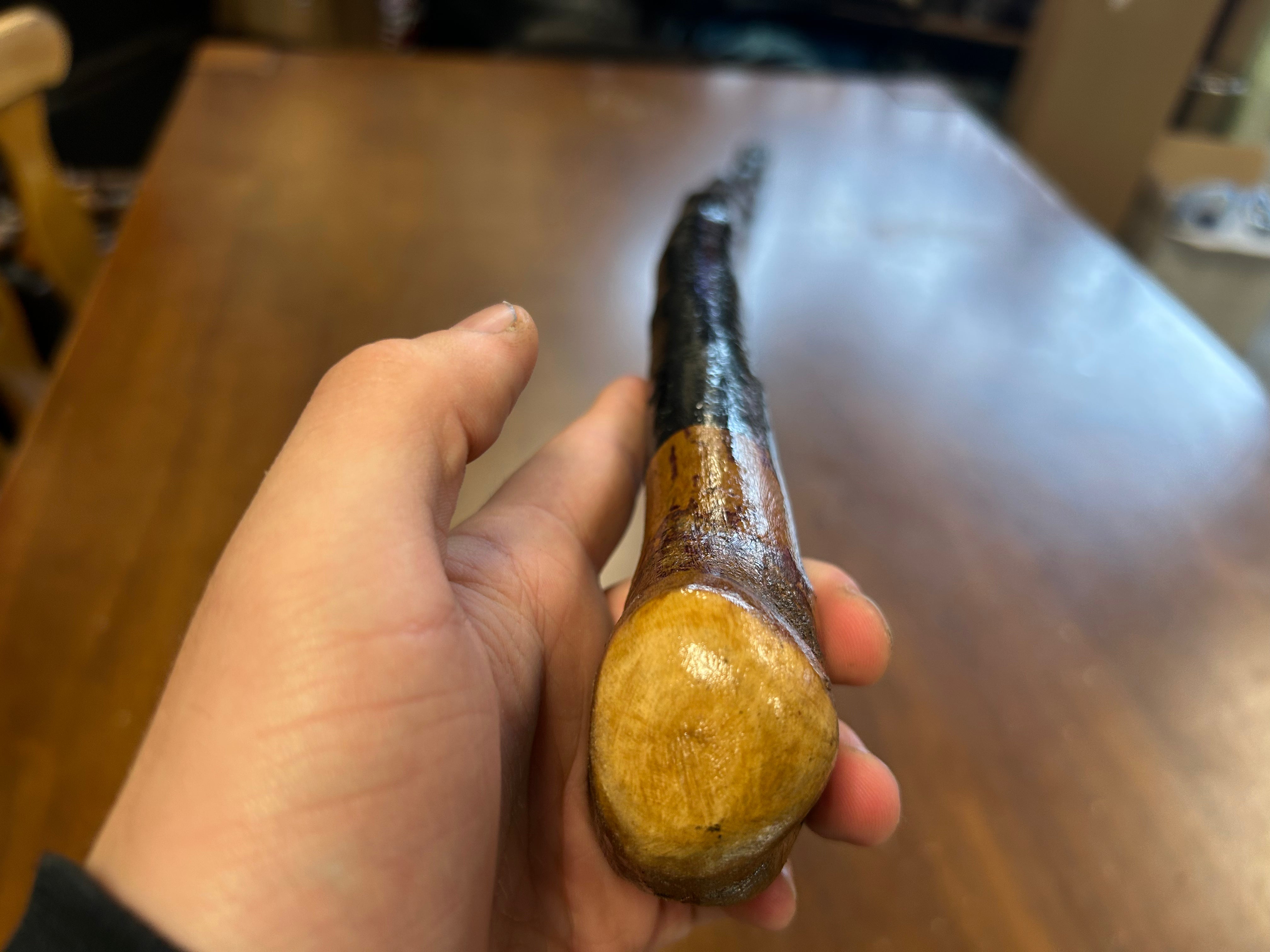 Blackthorn Walking Stick 39 1/2 inch - Handmade in Ireland