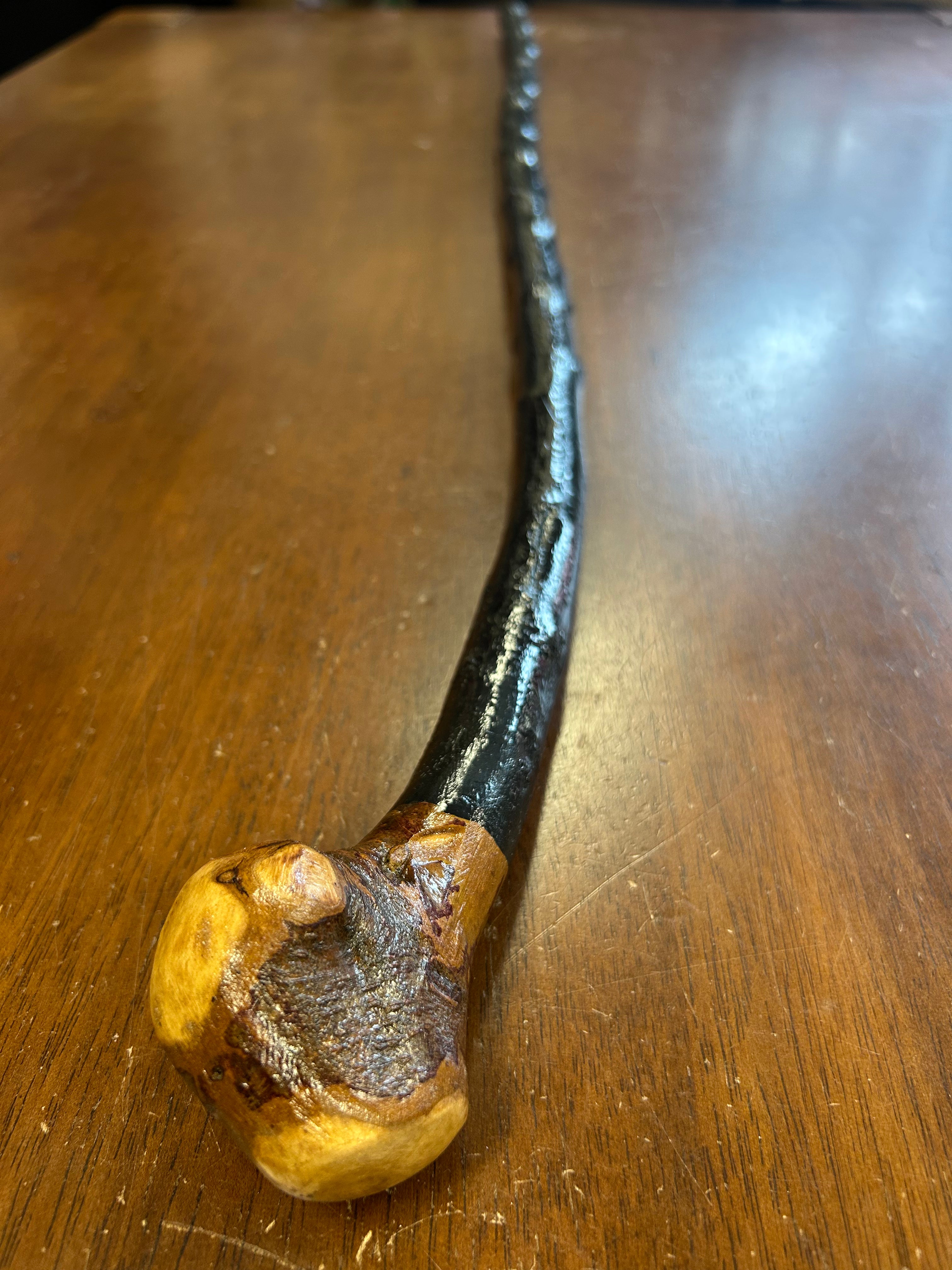 Blackthorn Walking Stick 39 1/2 inch - Handmade in Ireland