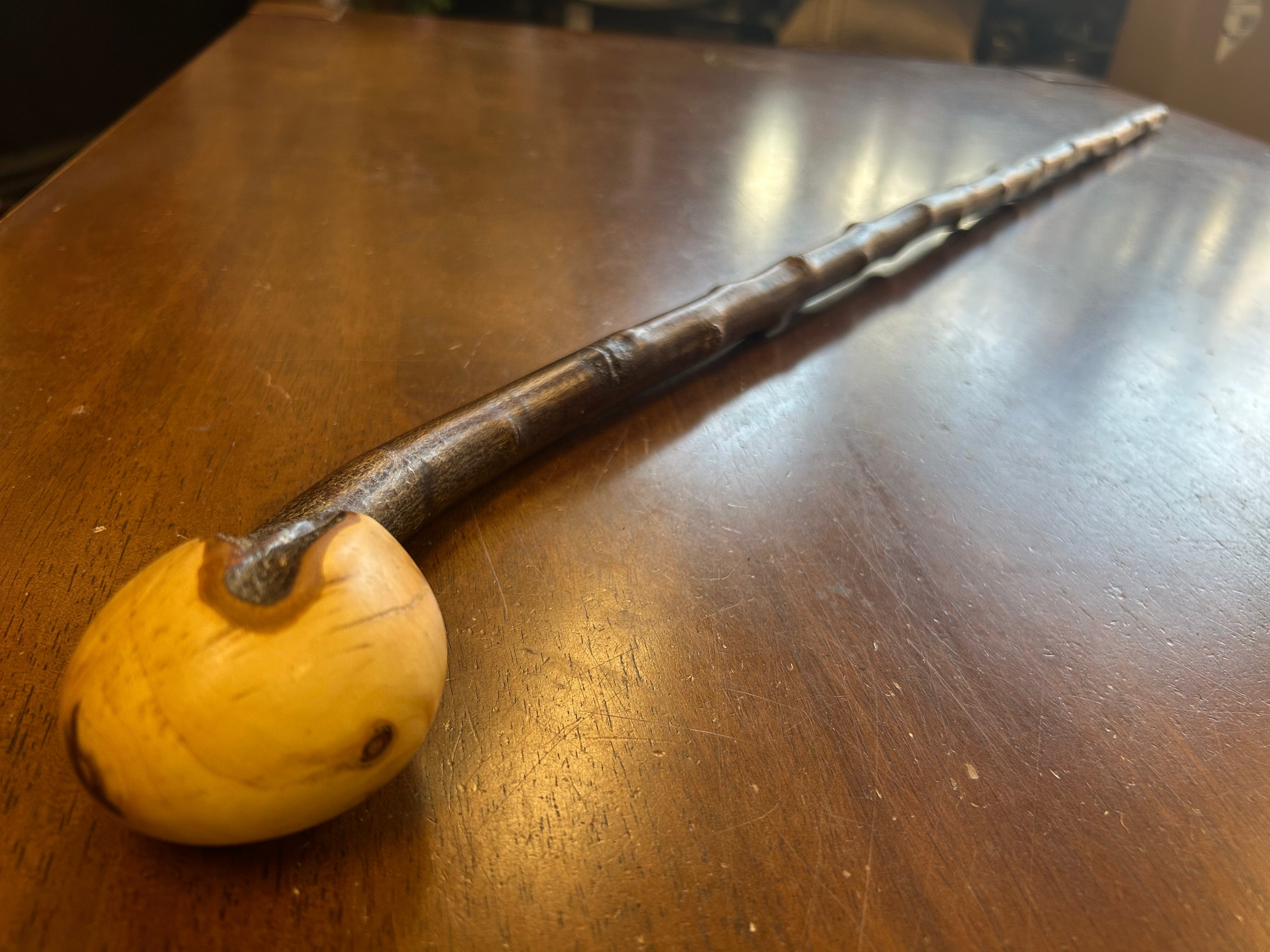 Blackthorn Walking Stick 39 1/4 inch - Handmade in Ireland