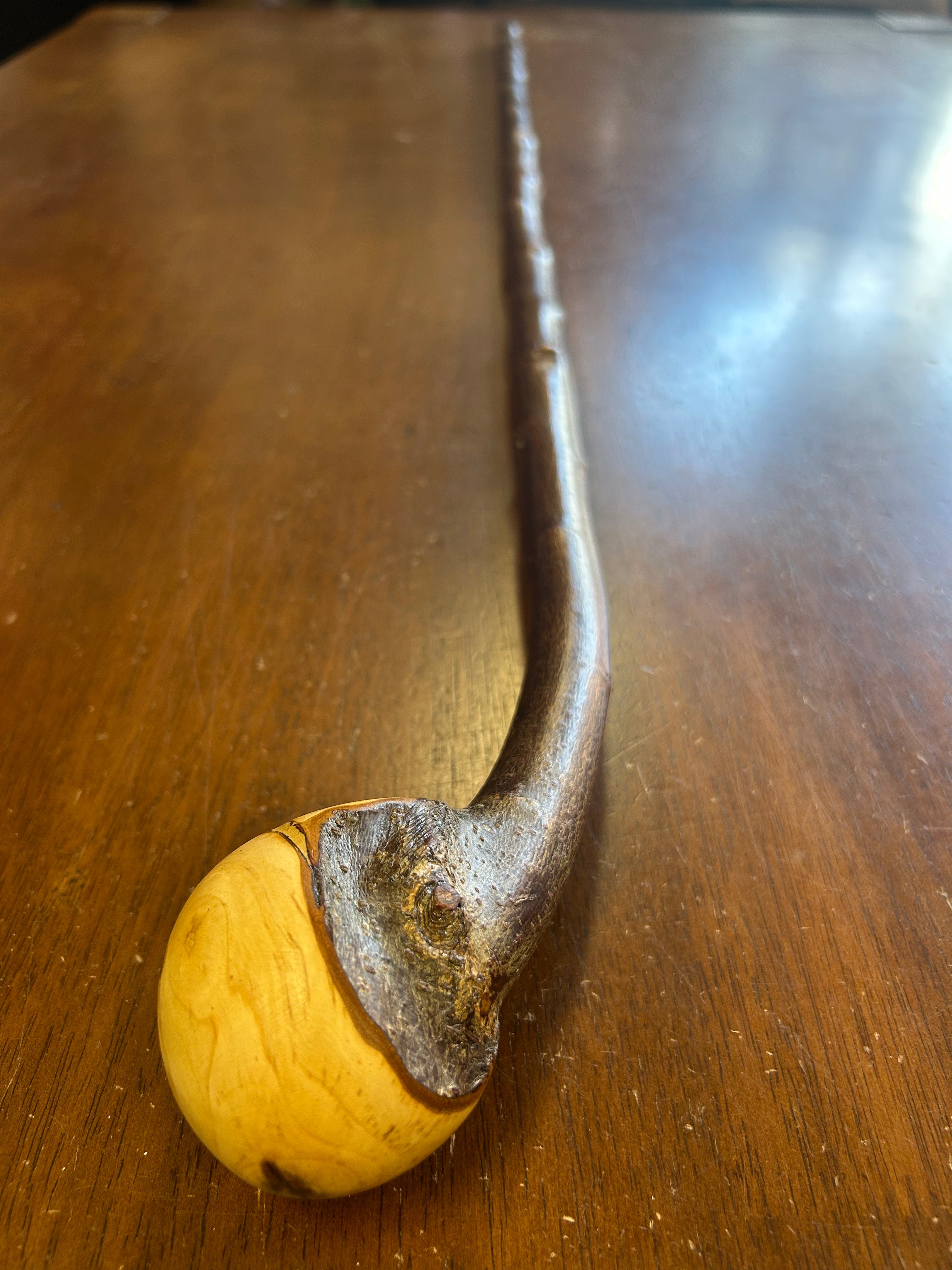 Blackthorn Walking Stick 39 1/4 inch - Handmade in Ireland